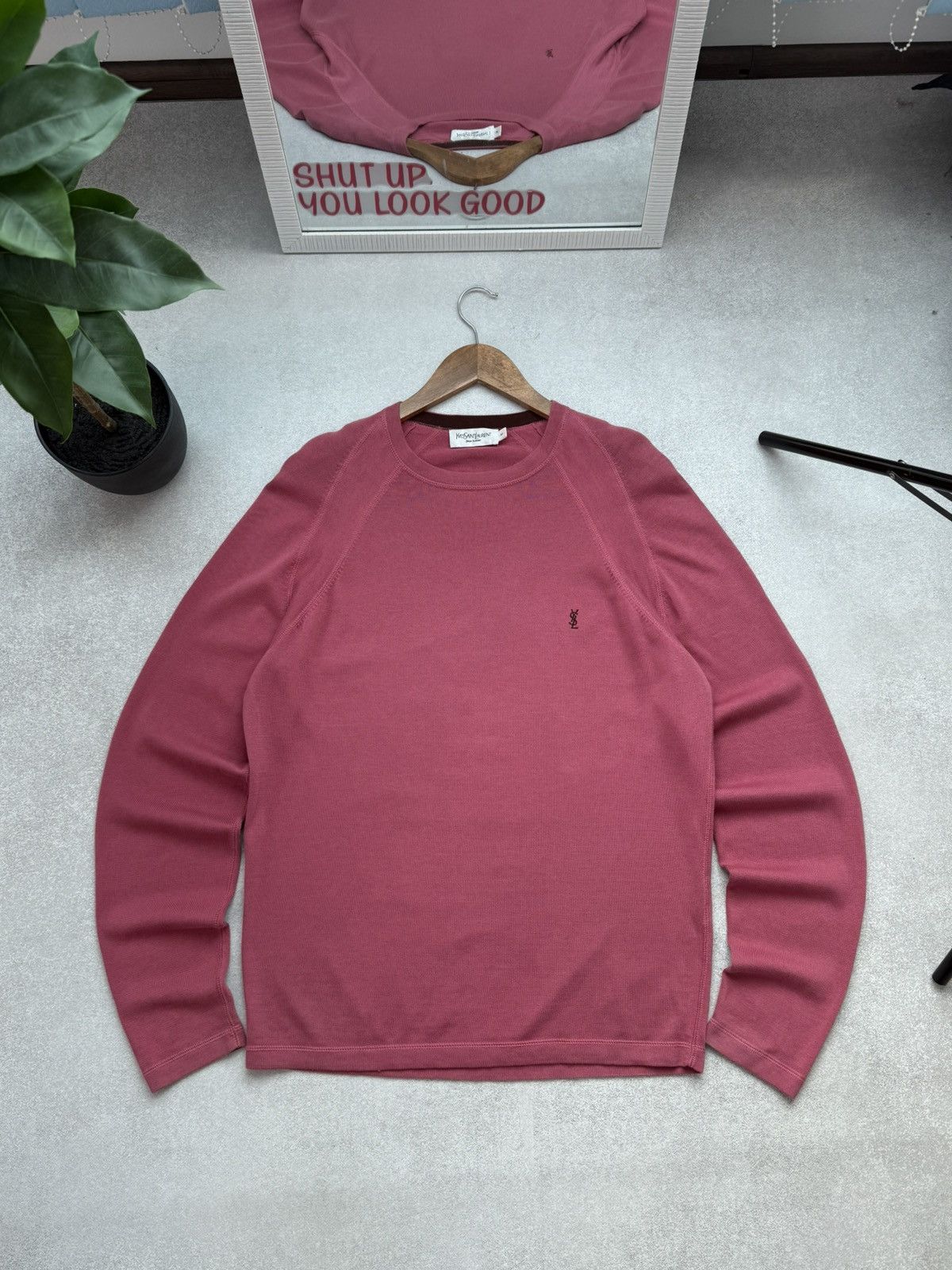 Yves Saint Laurent Yves Saint Laurent YSL Sweater Men’s Pullover Vintage Luxury Size US M / EU 48-50 / 2 - 1 Thumbnail