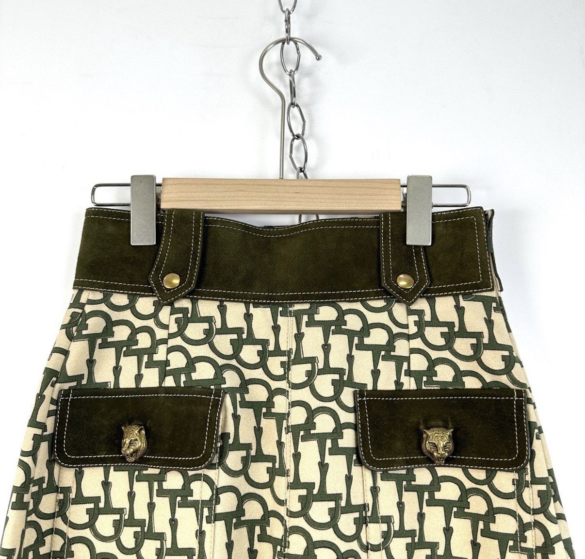 Gucci Gucci Horsebit Skirt Pants K12 Size 26" / US 2 / IT 38 - 3 Thumbnail