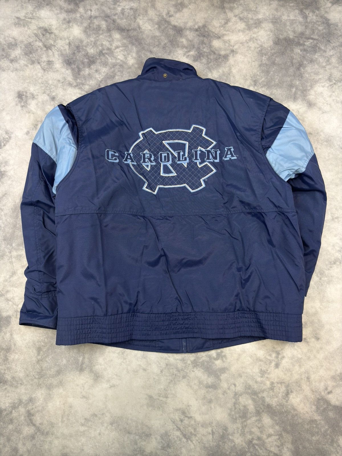 Nike × Vintage Vintage 90s Nike University of North Carolina UNC Jacket Size US XXL / EU 58 / 5 - 3 Thumbnail