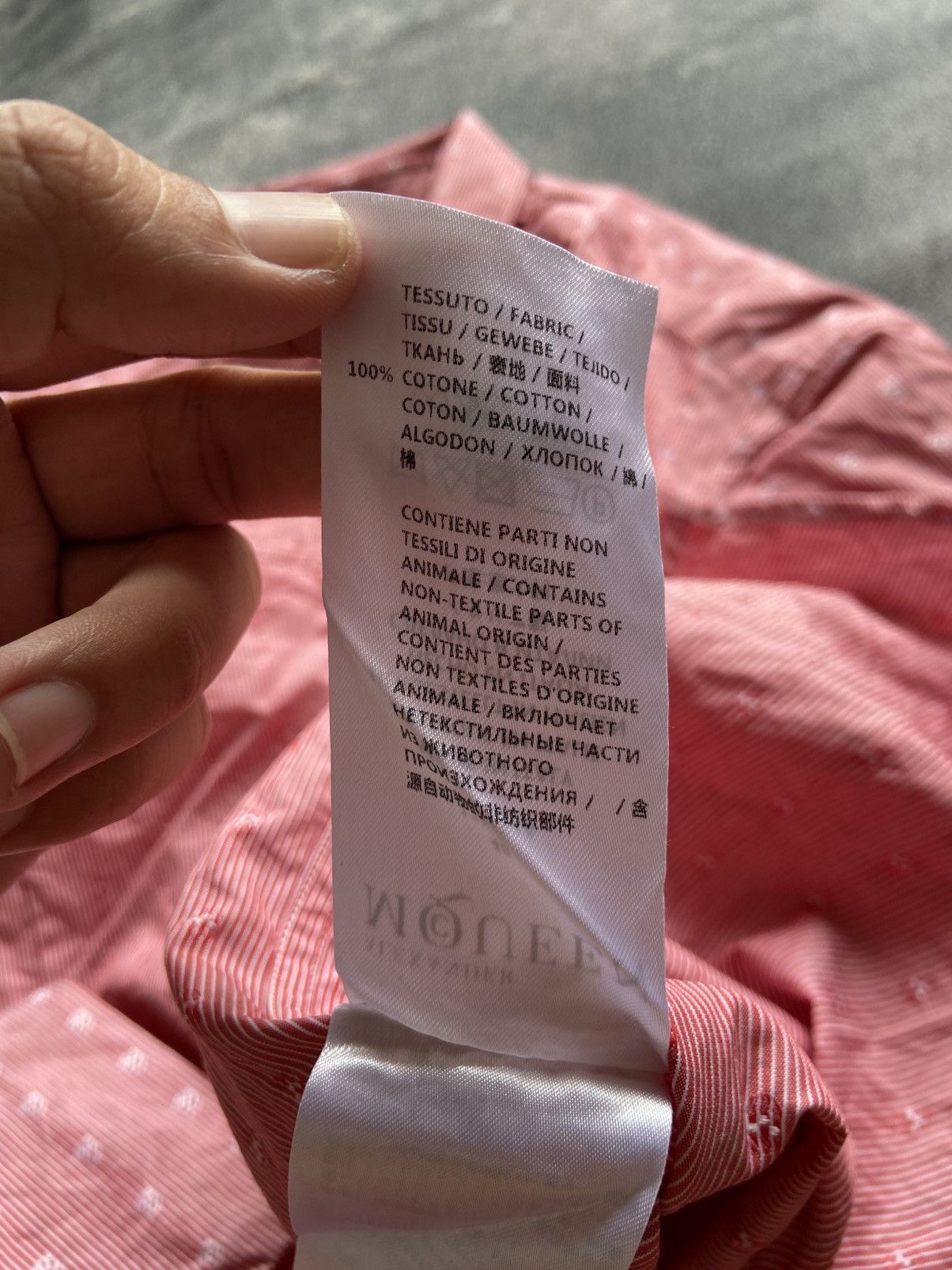 Alexander McQueen Alexander McQueen Skull Pink Pattern Shirt Short Sleeve Size US M / EU 48-50 / 2 - 10 Thumbnail