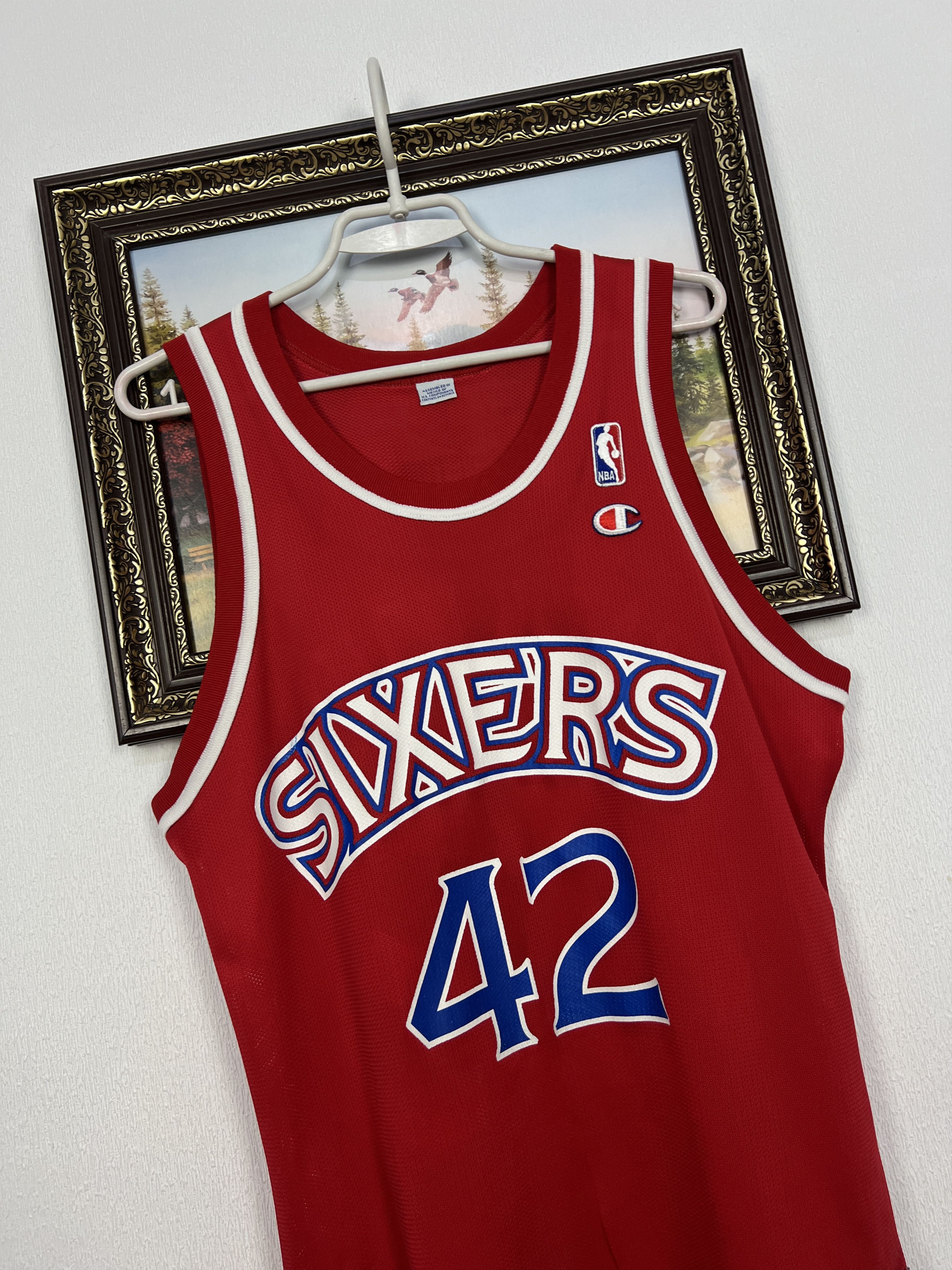 Champion Champion Philadelphia 76ers Sixers Stackhouse Jersey Size US M / EU 48-50 / 2 - 4 Thumbnail