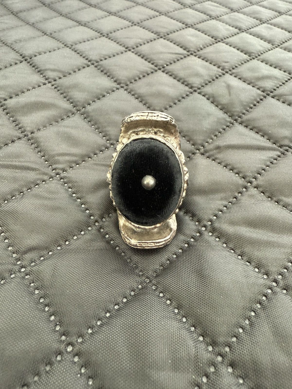 Yves Saint Laurent YSL FW02 Tom Ford Runway silver ring Size ONE SIZE - 1 Thumbnail