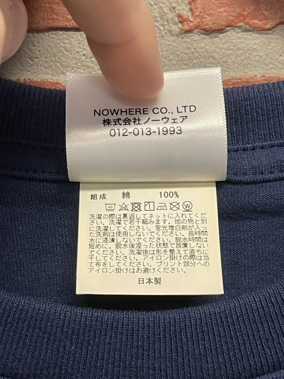 Bape Size L - Bape College Print Tee Navy Blue Brand New! Size US L / EU 52-54 / 3 - 8 Thumbnail