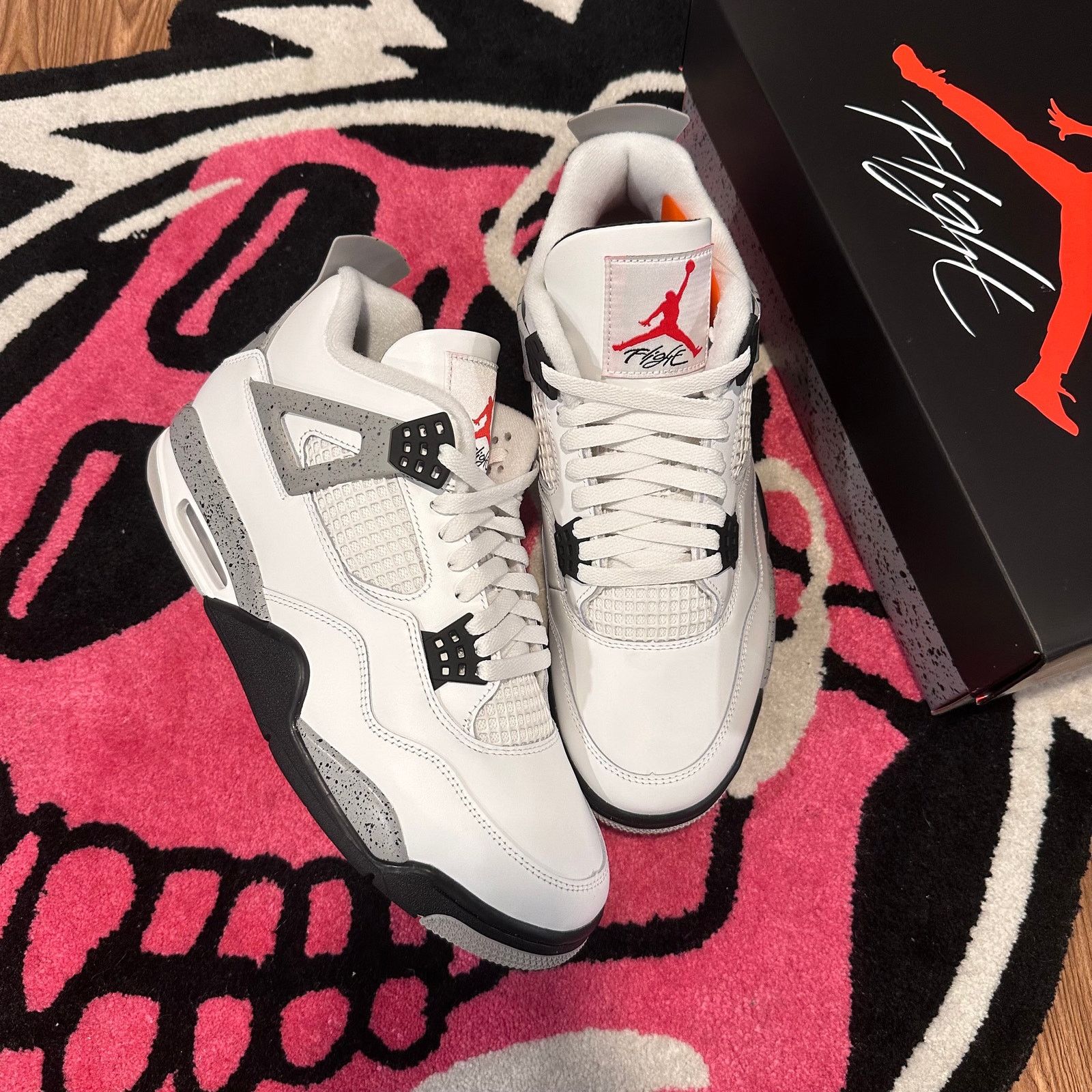 Jordan Brand Jordan 4 Retro White Cement (2025) - Size 11 - Brand New Size US 11 / EU 44 - 1 Thumbnail