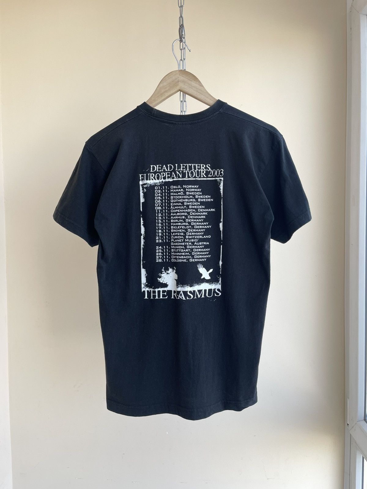 Band Tees The Rasmus Dead Letters European Tour 2003 T-Shirt Emo 2000s Size US M / EU 48-50 / 2 - 2 Thumbnail