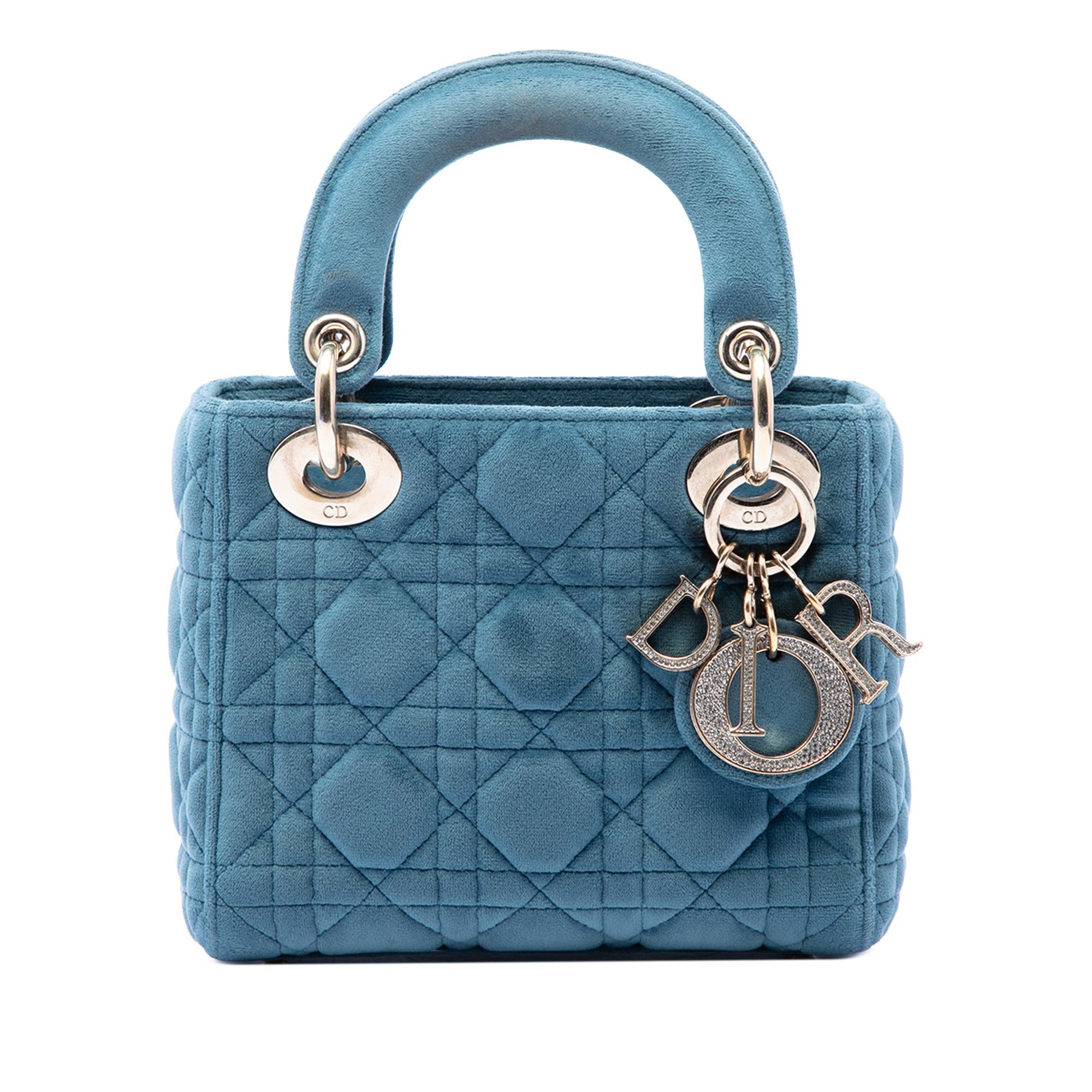 Dior Velvet Cannage Lady Dior Size ONE SIZE - 1 Thumbnail