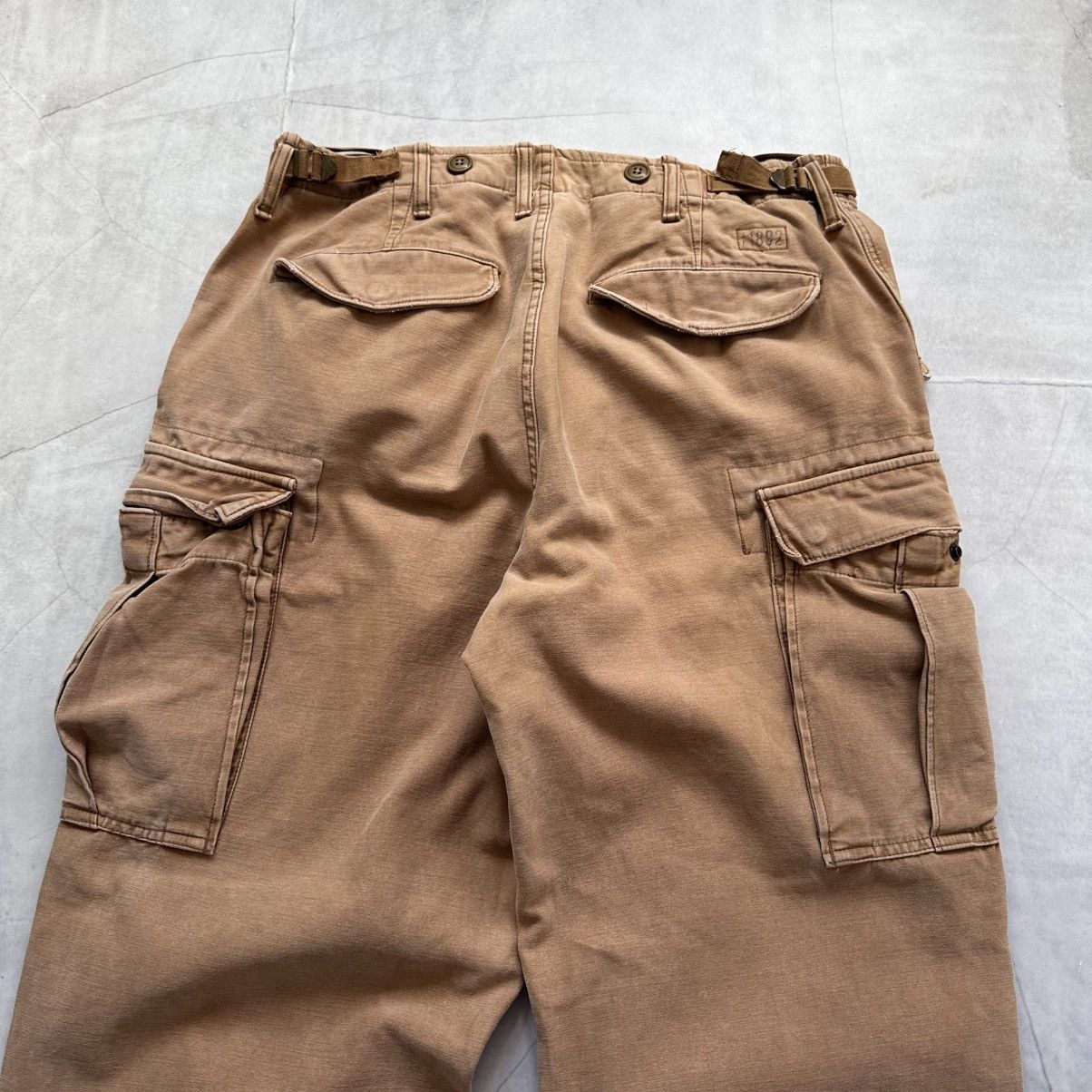 Abercrombie & Fitch RARE Abercrombie Fitch Military Parachute Baggy Cargo Pants Size US 34 / EU 50 - 14 Thumbnail