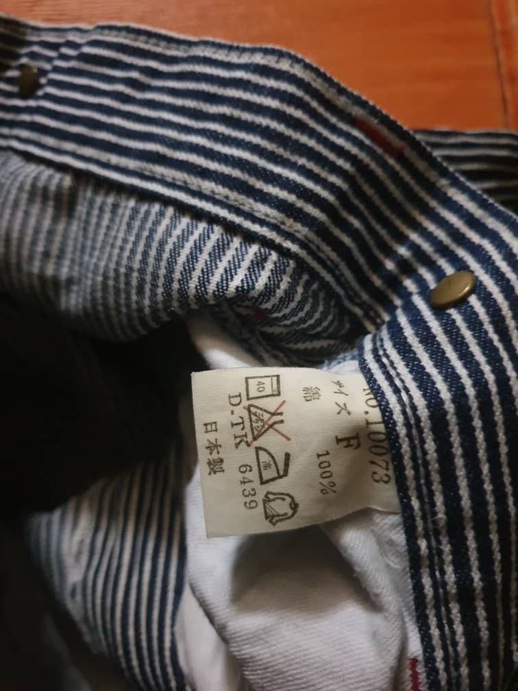 Japanese Brand 💥Harlem jeans Japanese hickory inspired pointer pant Size US 32 / EU 48 - 3 Thumbnail