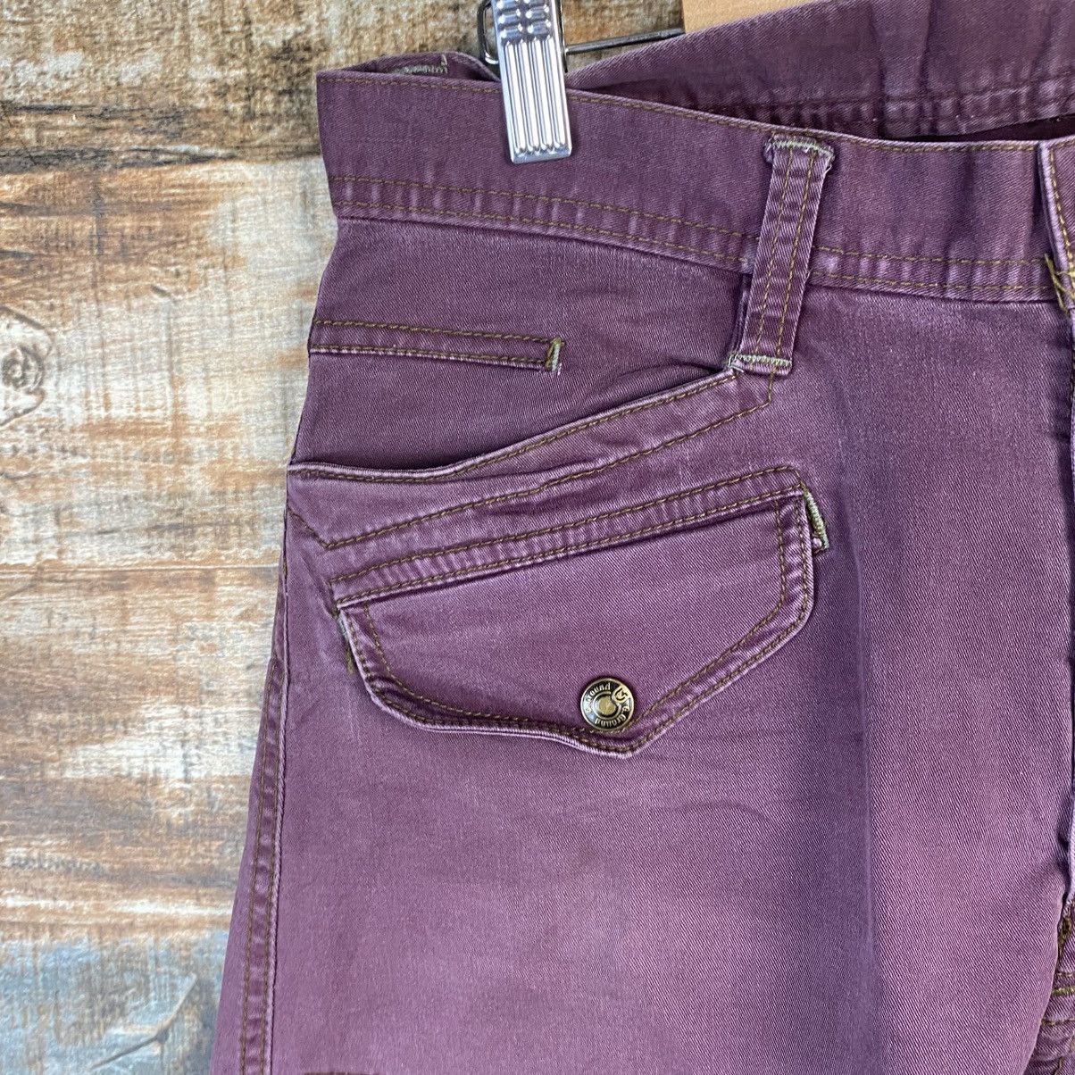 Japanese Brand DL G Ground Purple Cargo Multipocket Pants #C1001 Size US 33 - 7 Thumbnail