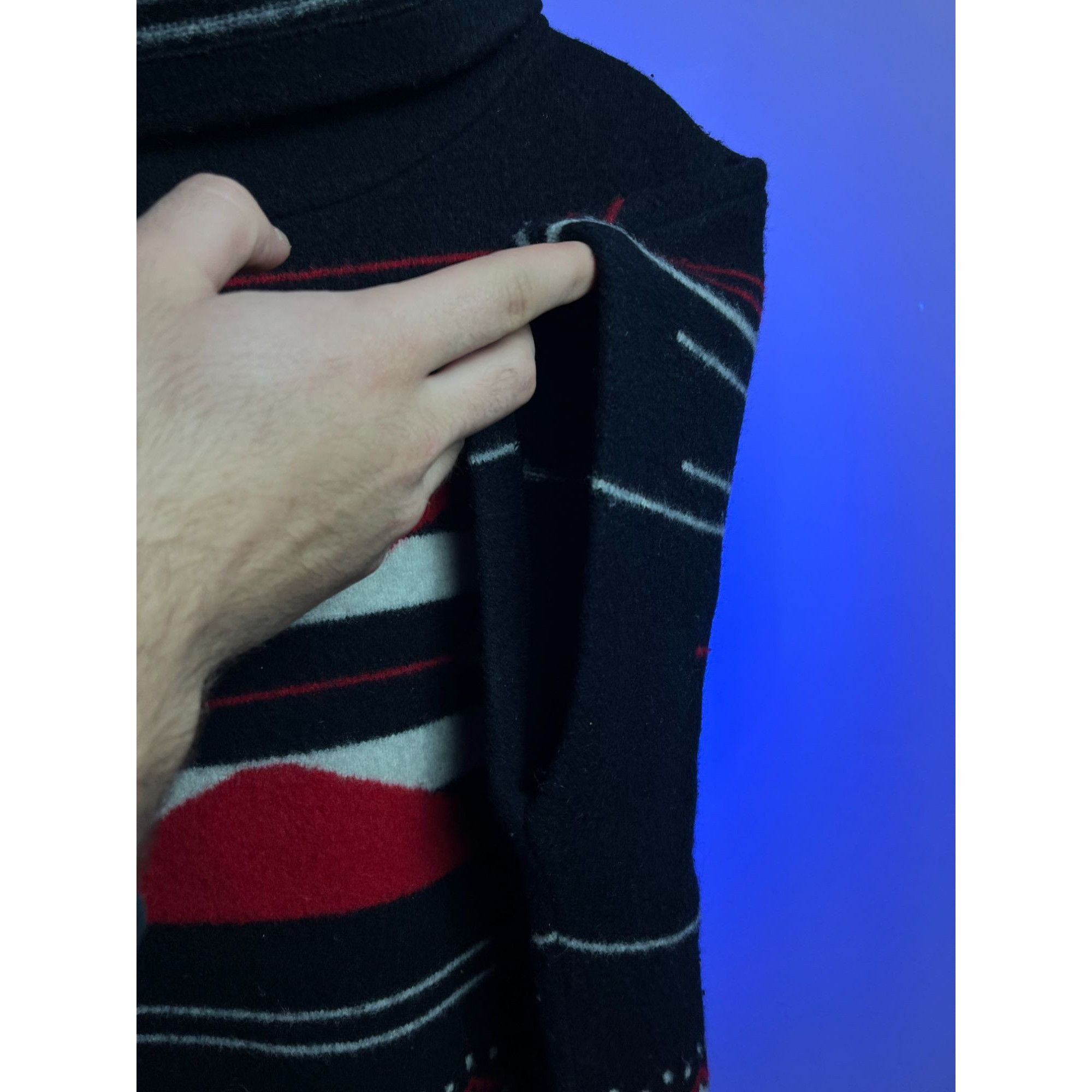 Ralph Lauren Purple Label Ralph Lauren Purple Label Poncho M Aztec Wool Cashmere Size US M / EU 48-50 / 2 - 8 Thumbnail