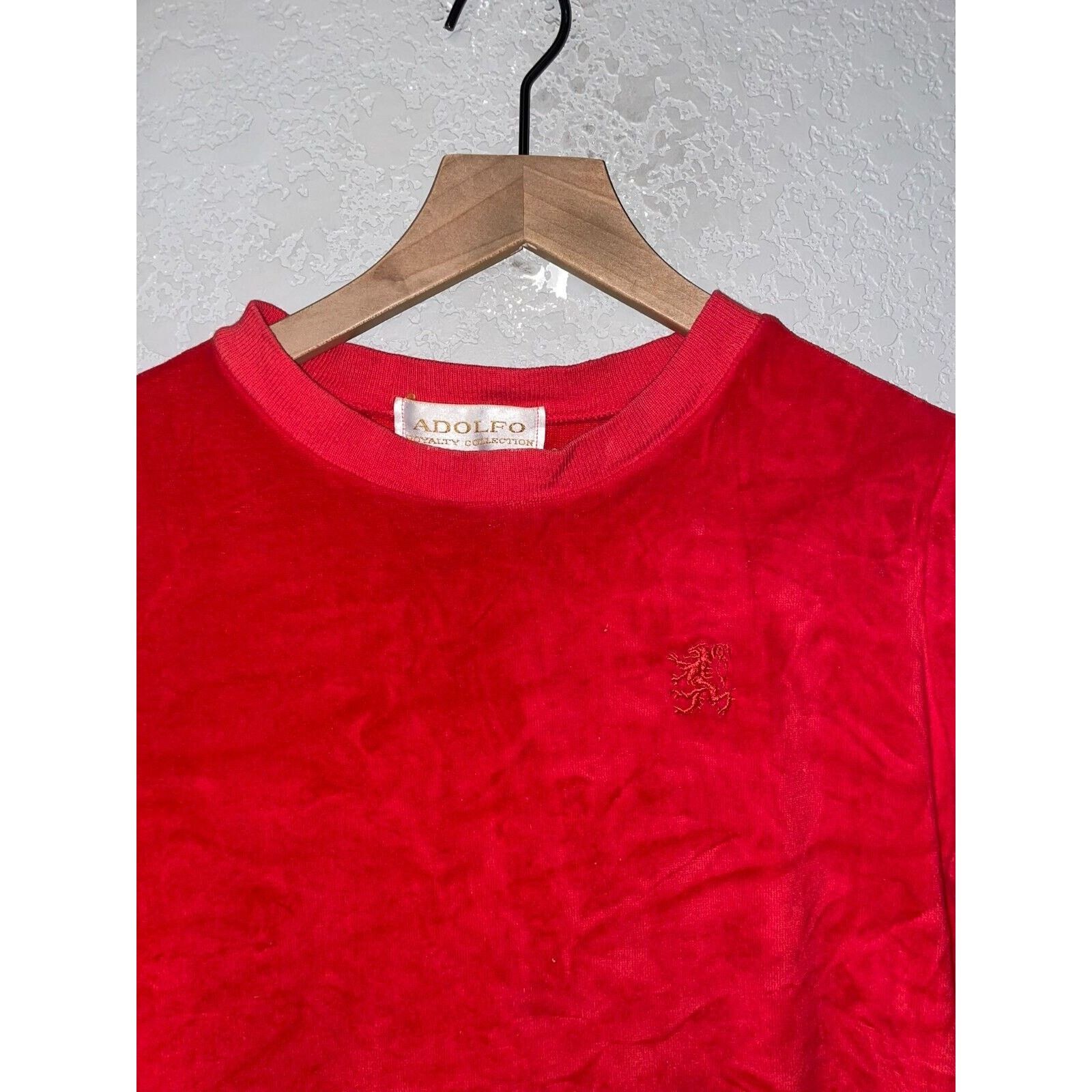 Vintage Womens Vintage Adolfo Royalty Sweater Collection Red medium Size M / US 6-8 / IT 42-44 - 2 Thumbnail