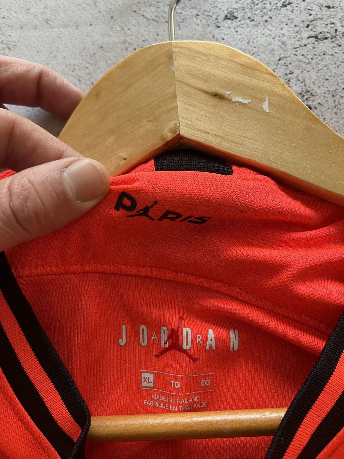 Jordan Brand × Nike NIKE JORDAN PSG 2019/2020 AWAY SOCCER JERSEY,#9 MBAPPE Size US XL / EU 56 / 4 - 8 Thumbnail