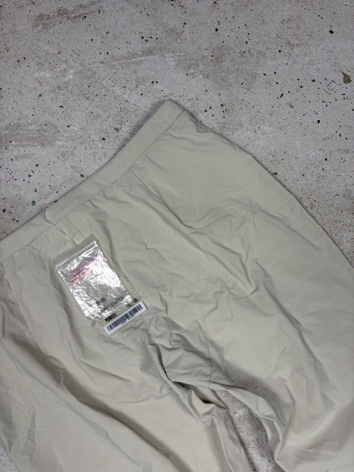 Prada DSWT 2000s Prada Sport Beige Baggy Red Tab Pants Linea Rossa Size 33" - 16 Thumbnail