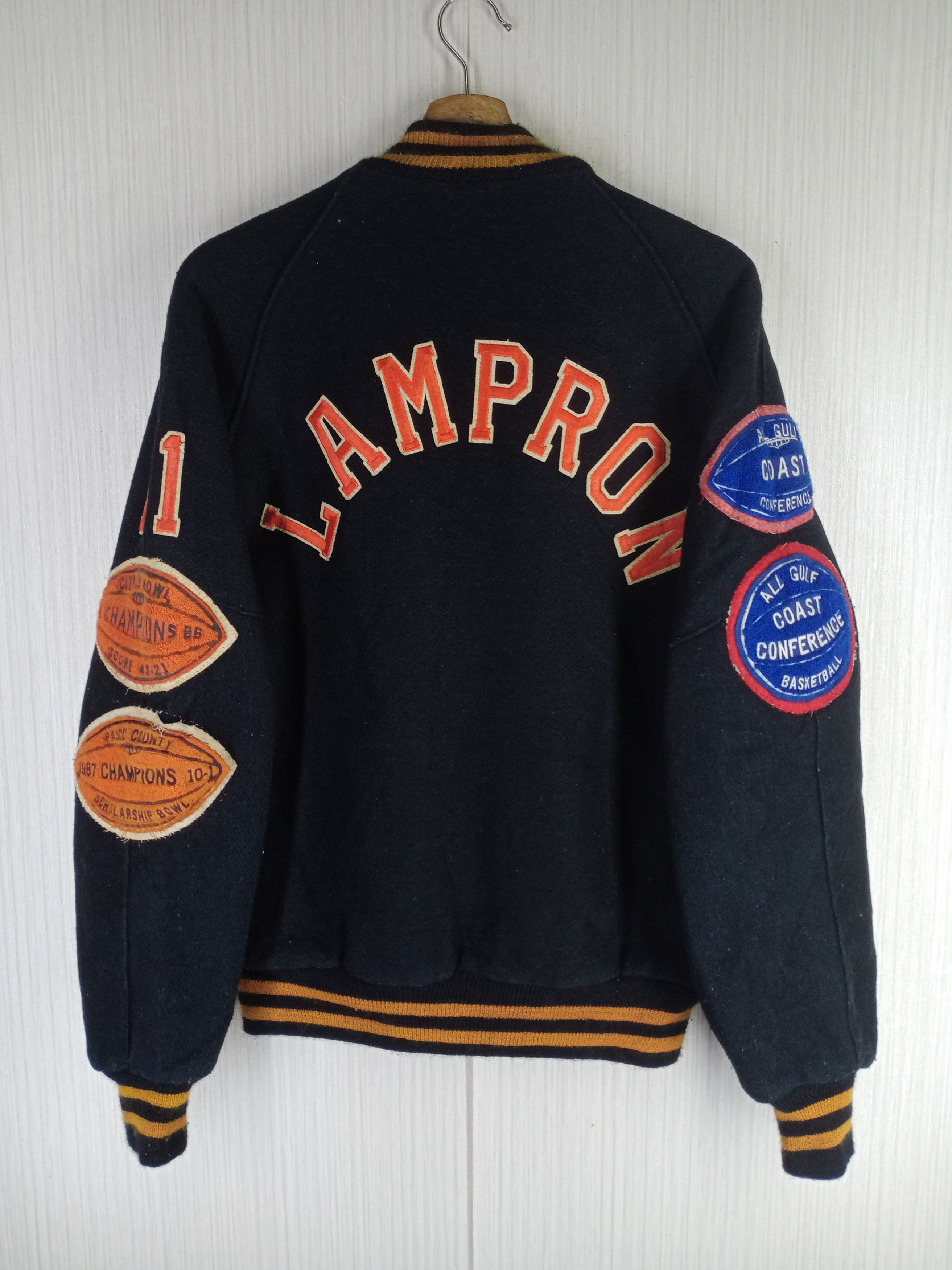 Delong Very Rare Vintage Citrus Bowl Champions 1986 Varsity Jacket Size US L / EU 52-54 / 3 - 2 Thumbnail
