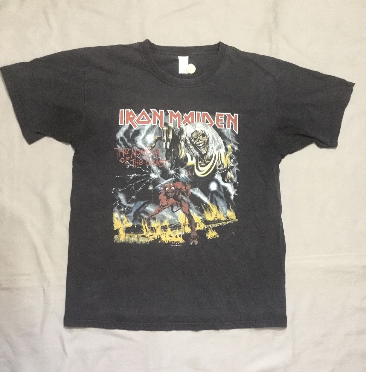 Fruit Of The Loom Iron Maiden The Number Of The Beast 2010 T-Shirt Size US L / EU 52-54 / 3 - 1 Thumbnail