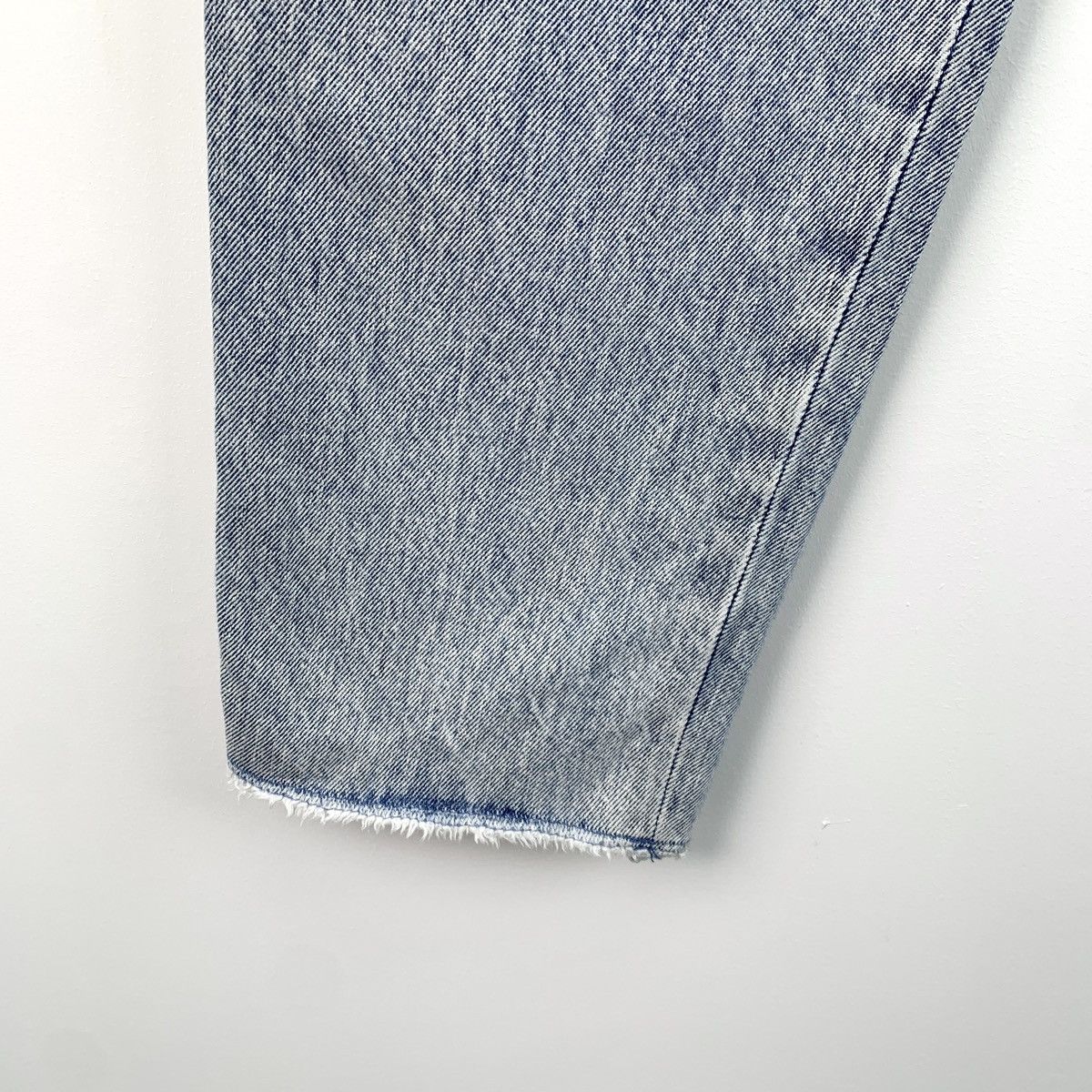 Miu Miu MiuMiu Blue Logo Denim Pants K26WX Size 25" / US 0 / IT 36 - 4 Thumbnail