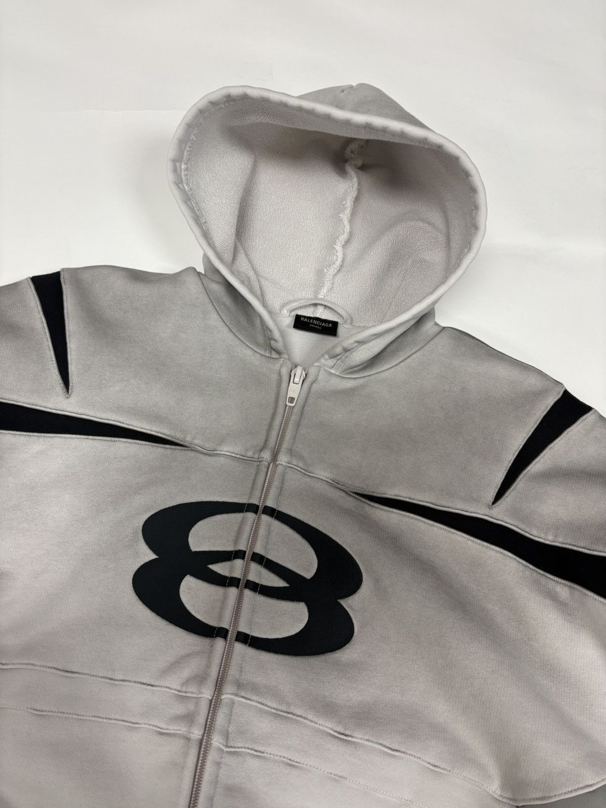 Balenciaga FW24 Unity Sports Icon Padded Zip-Up Hoodie Size US XL / EU 56 / 4 - 3 Thumbnail