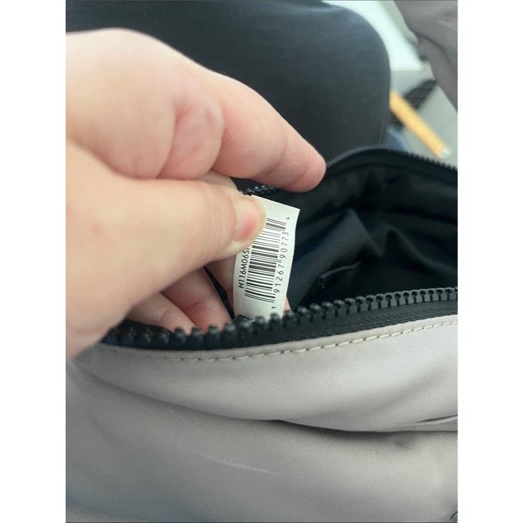 Heaven by Marc Jacobs MARC JACOBS Taupe Heaven By Nylon Messenger Bag In Cement Pu Size ONE SIZE - 8 Thumbnail