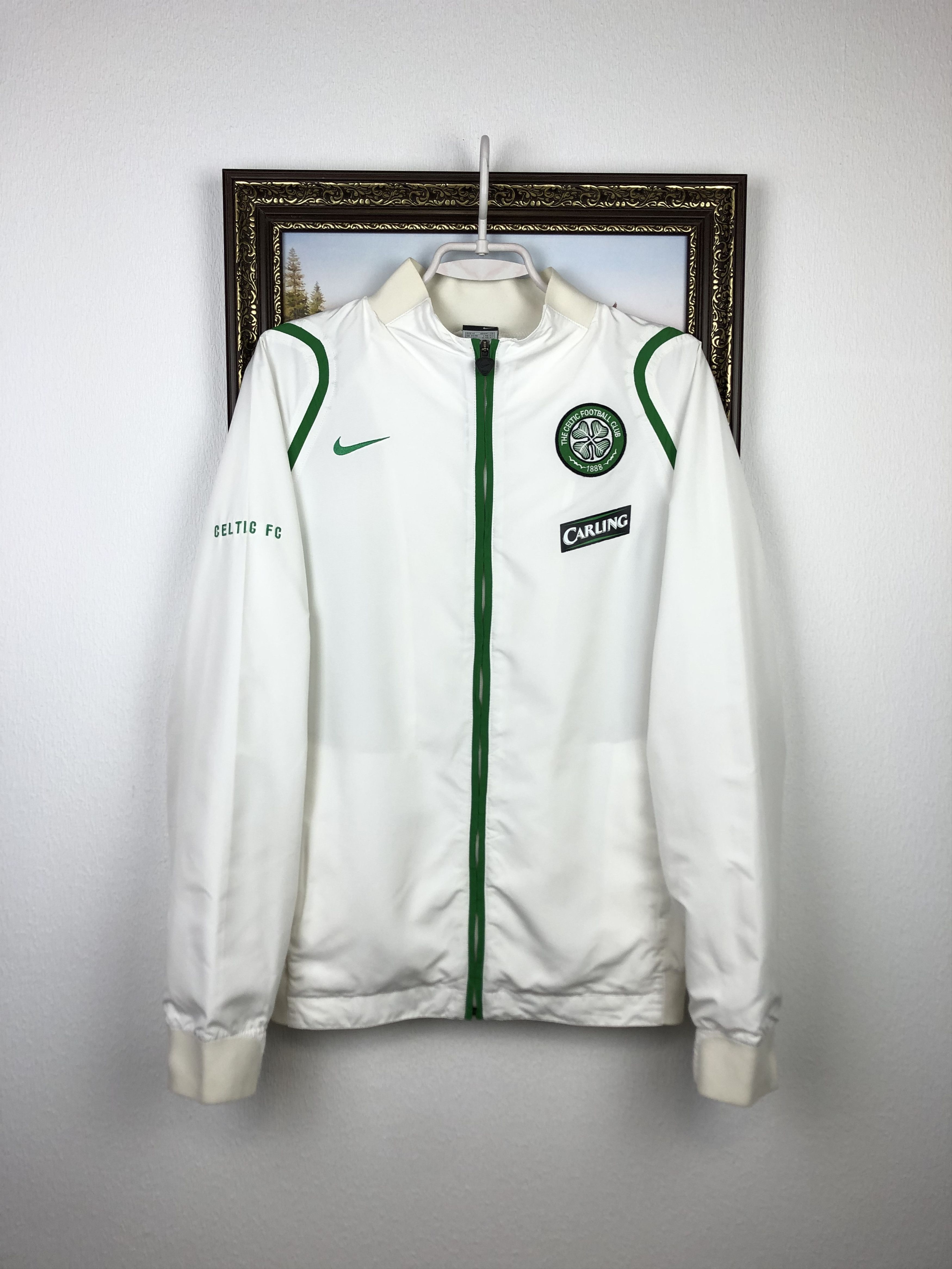 Nike × Vintage Vintage Celtic Football Track Suit Jacket Pants Soccer Set Size US M / EU 48-50 / 2 - 2 Thumbnail