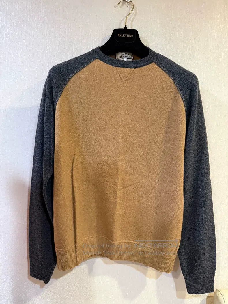 Hermes Hermes Men's Cashmere Knit Sweater Size US L / EU 52-54 / 3 - 1 Thumbnail