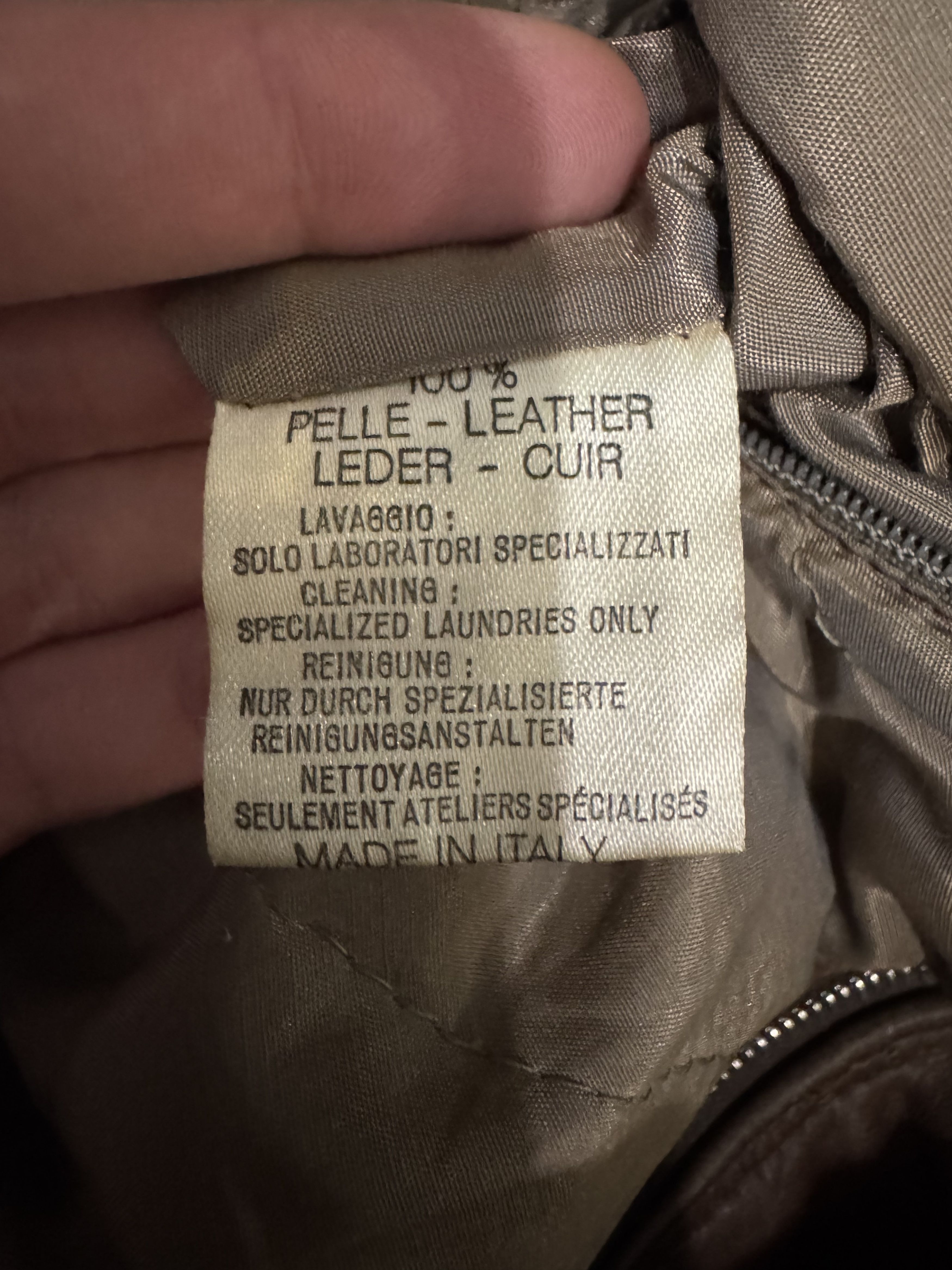 Vintage Vintage 80s La Matta Brown Leather Jacket – Italian Retro Size US L / EU 52-54 / 3 - 14 Thumbnail