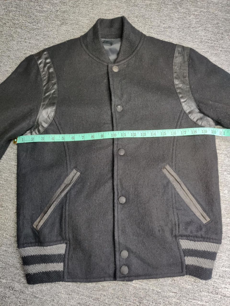 PPFM Vintage 90s PPFM Teedy Wool Varsity Jacket Size US M / EU 48-50 / 2 - 15 Thumbnail