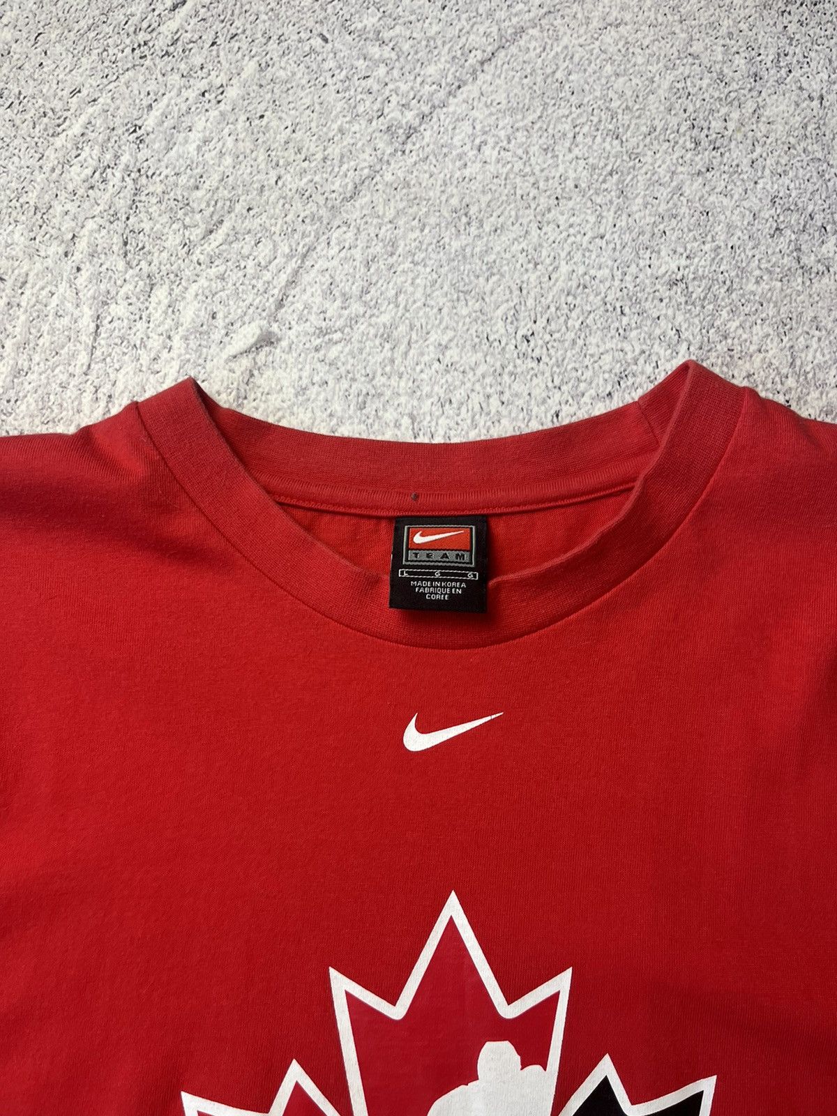 Nike Nike Center Swoosh Team Canada Red T-shirt L Size US L / EU 52-54 / 3 - 9 Thumbnail