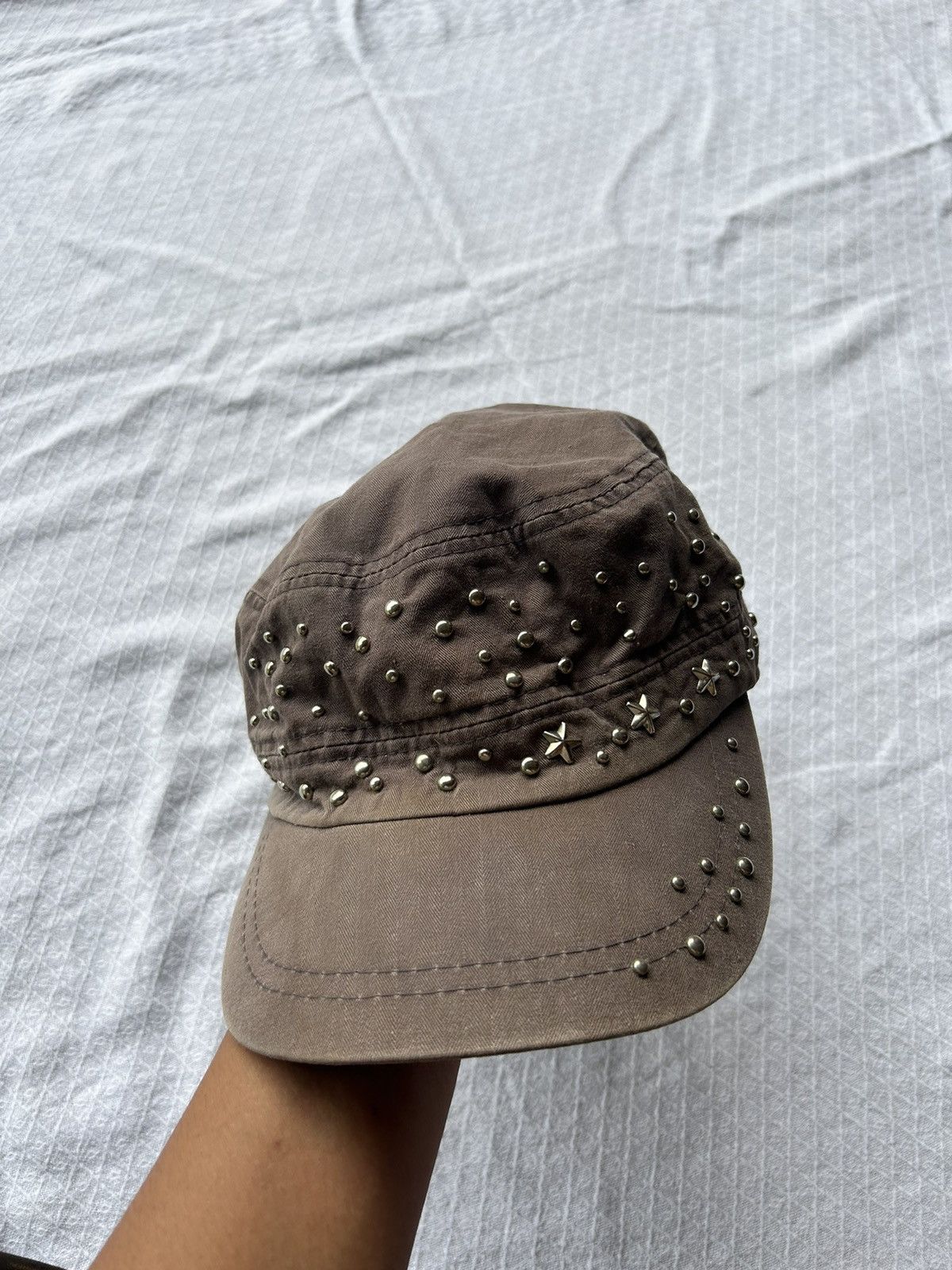 Vintage Japanese Commando Studded KMRii Caps Size ONE SIZE - 4 Thumbnail