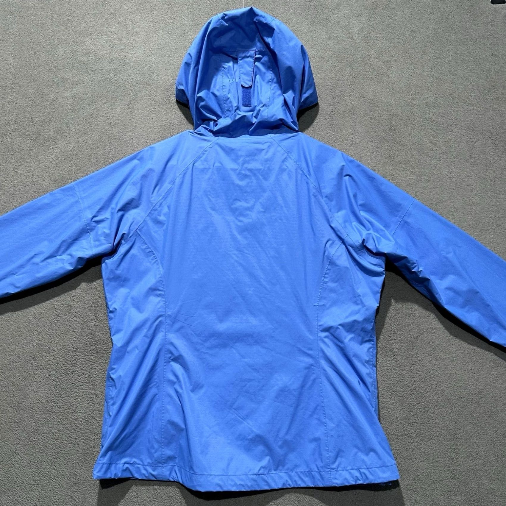 Vintage Columbia Jacket Womens L Blue Omni-Tech Waterproof Ski Light­weight Rain Coat Long Sleeve Solid XS? (Adjust) Size L / US 10 / IT 46 - 2 Thumbnail