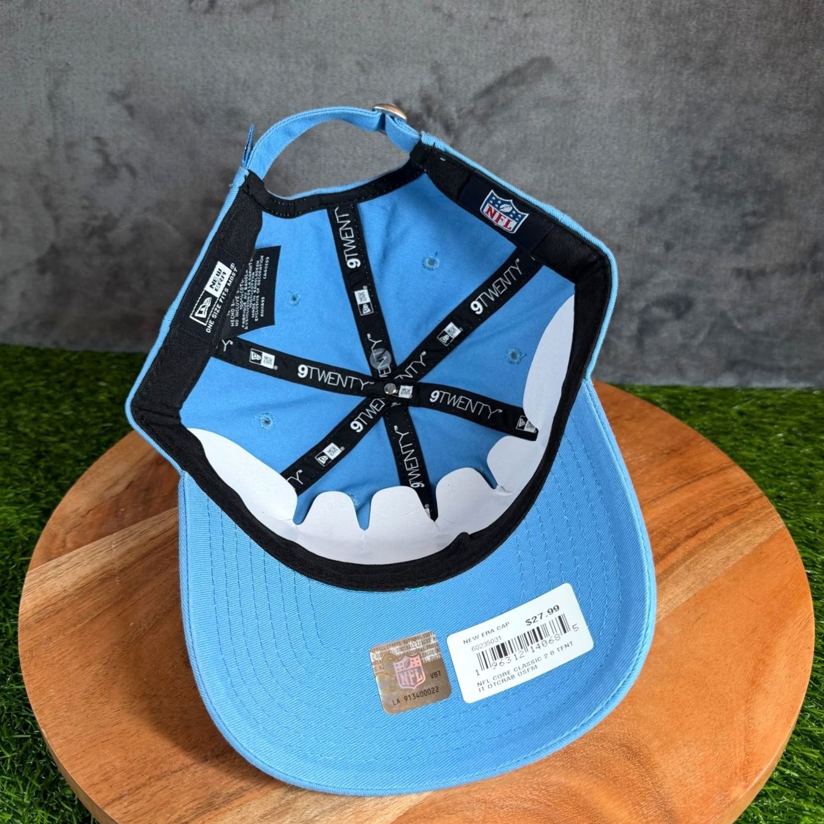 New Era New Era Titans NFL 9TWENTY Adjustable Hat Cap Light Blue Mens NWT Size ONE SIZE - 5 Thumbnail