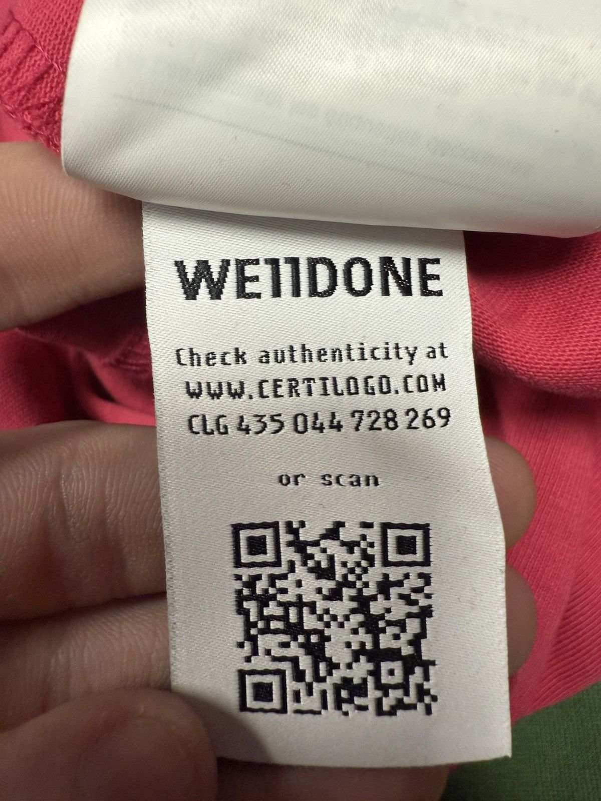 WE11DONE We11done tee shirt Size US XL / EU 56 / 4 - 5 Thumbnail