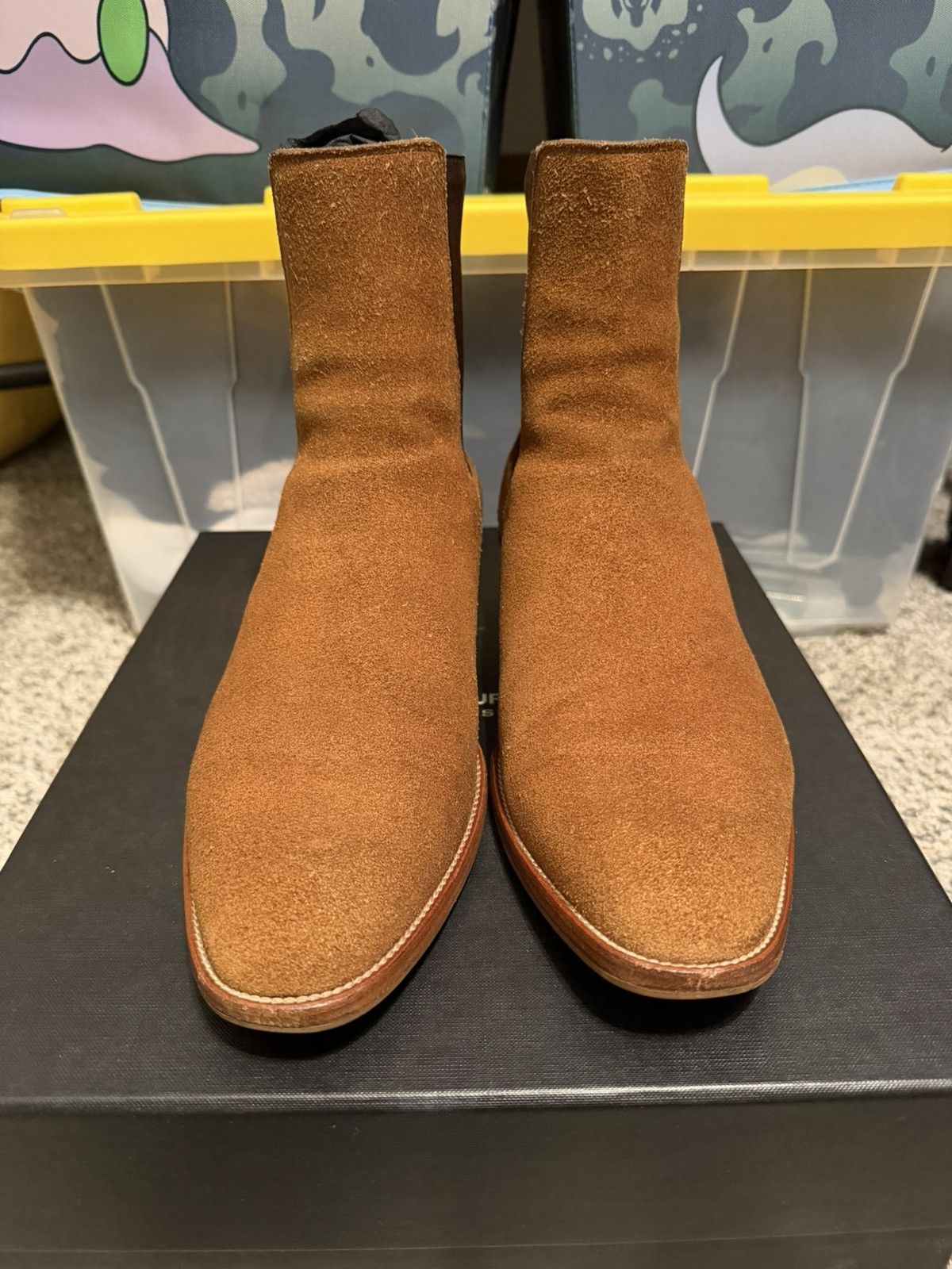 Saint Laurent Paris VERY RARE FW13 Noisette Chelsea Boot Size US 9 / EU 42 - 5 Thumbnail