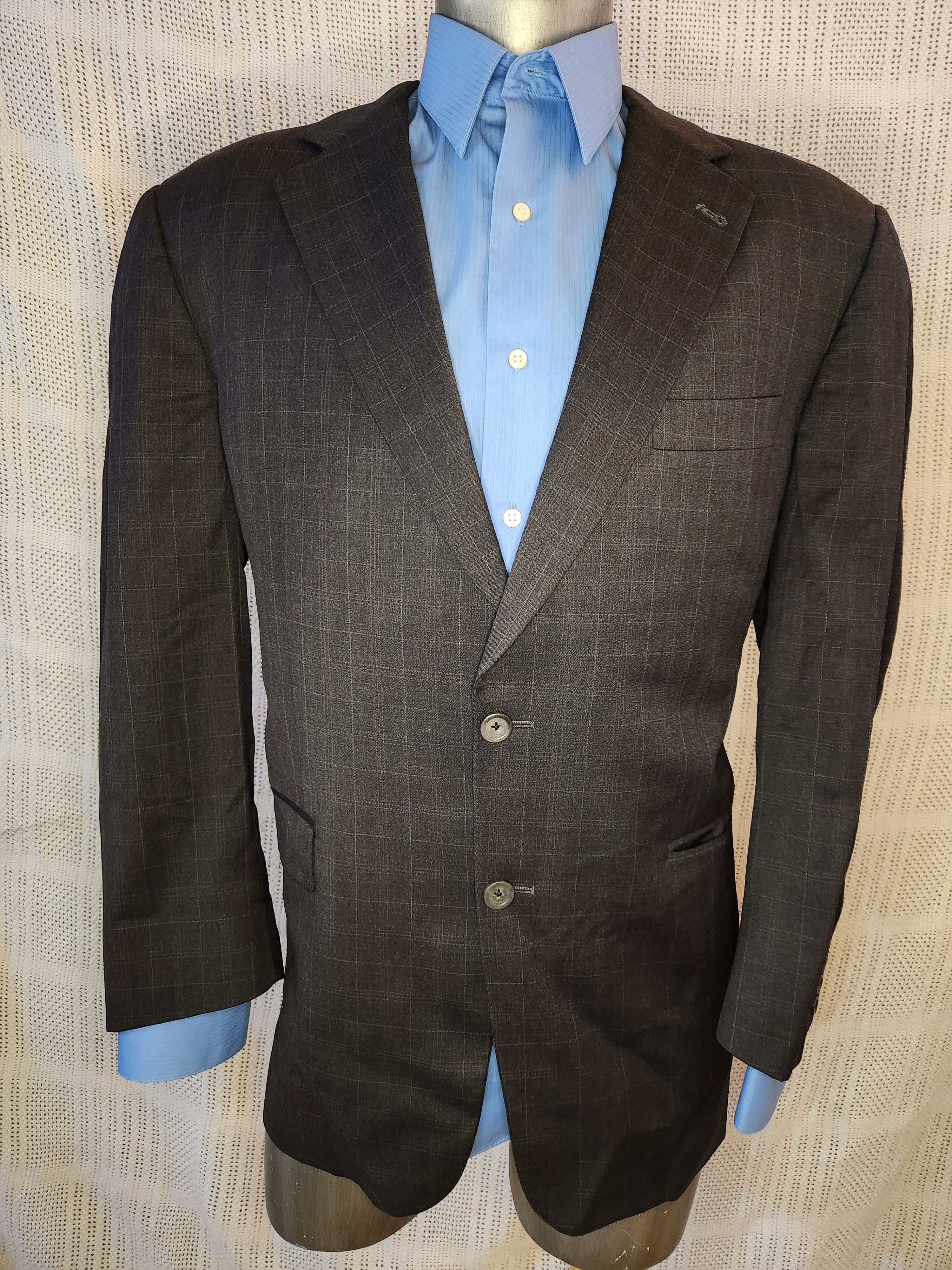 Burberry kesington single breasted 2 buttons Size 44R - 9 Thumbnail