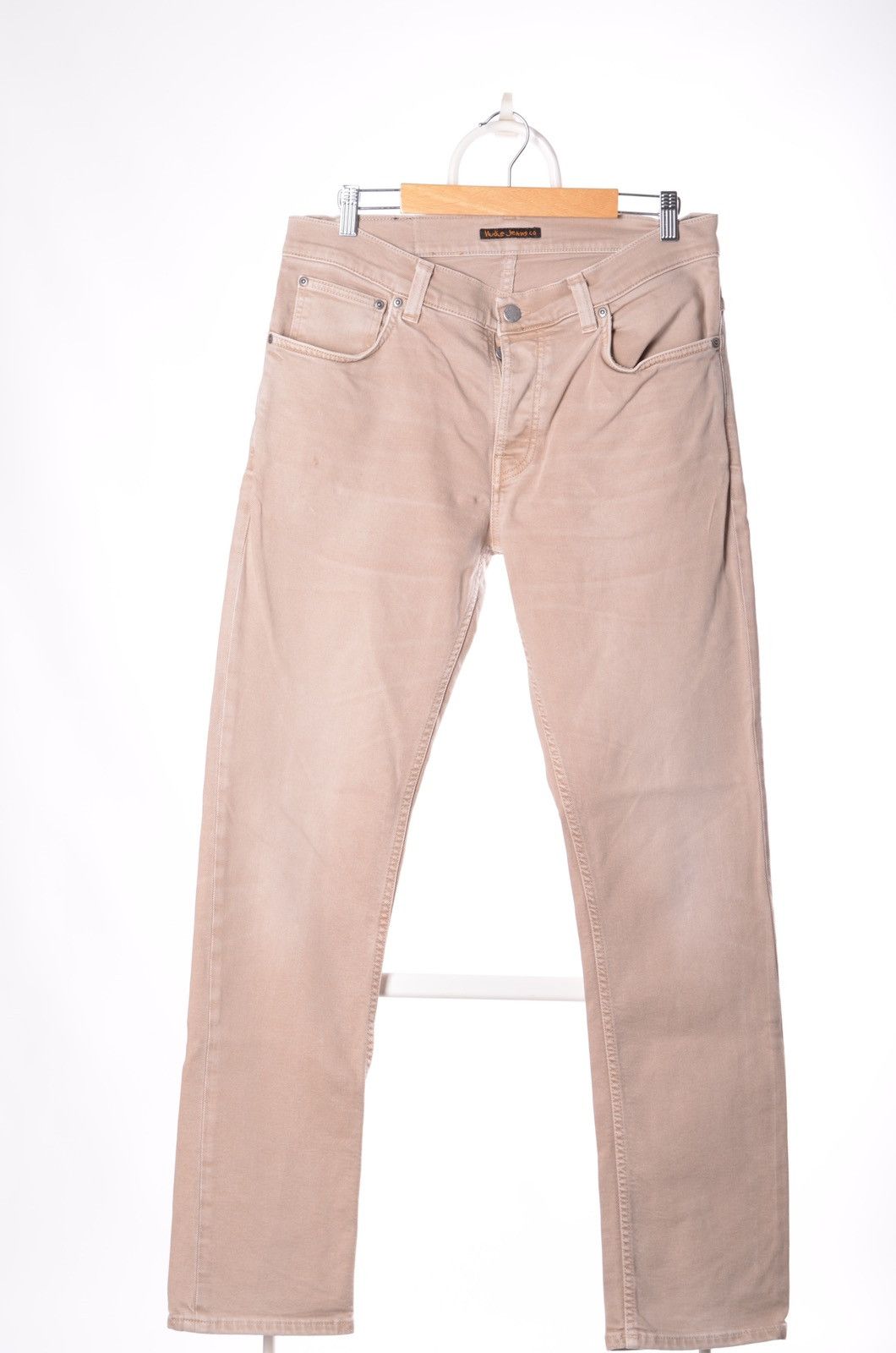 Nudie Jeans Nudie jeans Grim Tim Desert Worn Pants Khaki denim size 33 Size US 33 - 3 Thumbnail