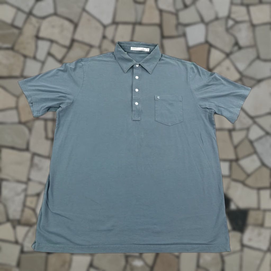 Vintage Criquet Performance Polo Shirt Mens XL Blue Pima Cotton Stretch Classic Golf Size US XL / EU 56 / 4 - 1 Thumbnail