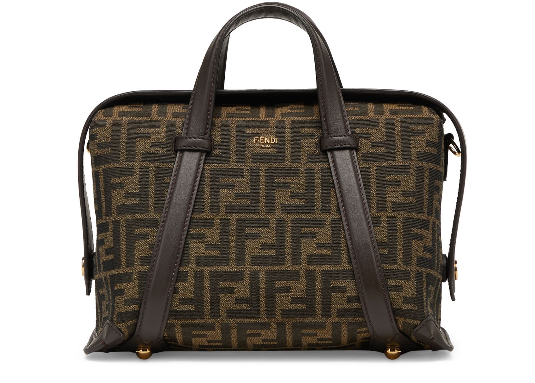 Fendi o1s1wg111224 Size: OS / Boston Bag in Brown Size ONE SIZE - 1 Thumbnail