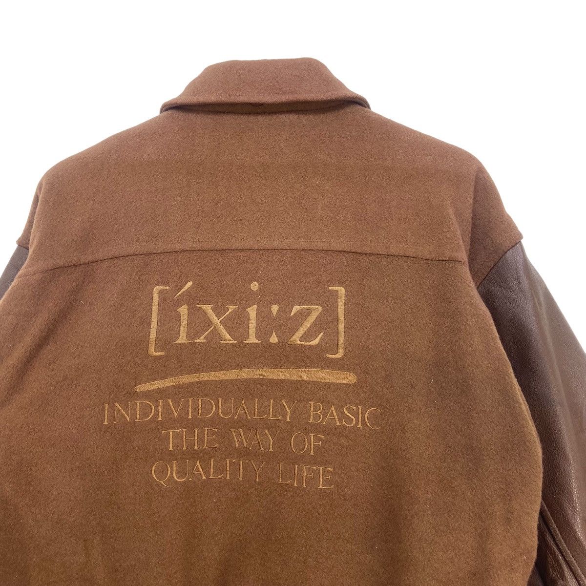 Japanese Brand Japanese Brand [ixi:z] Big Logo Varsity Jacket Size US S / EU 44-46 / 1 - 9 Thumbnail