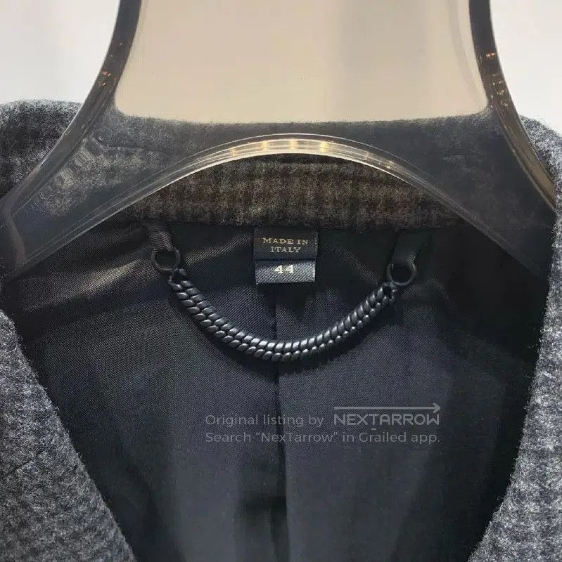 Burberry Burberry Men's Gray Wool Jacket. Size US M / EU 48-50 / 2 - 3 Thumbnail