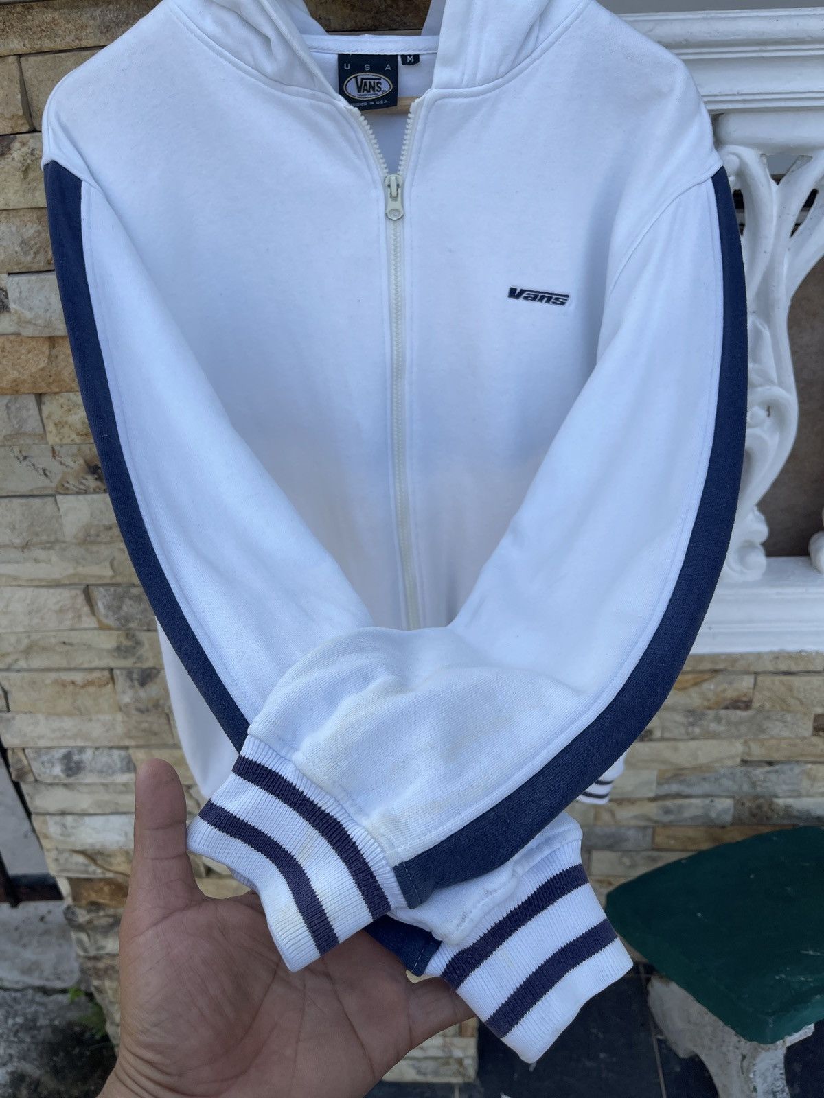 Vans × Vintage Last Drop🔥Rare🔥Vintage VANS Usa Hoodie Size US L / EU 52-54 / 3 - 8 Thumbnail