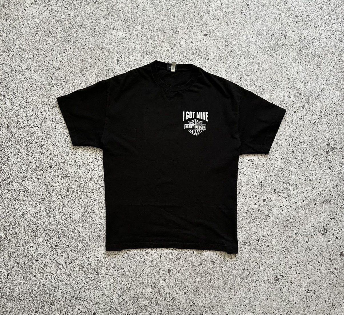 Band Tees × Harley Davidson × Vintage Vintage 2022 Harley Davidson I Got Mine Bikers T-Shirt Size US XL / EU 56 / 4 - 6 Thumbnail