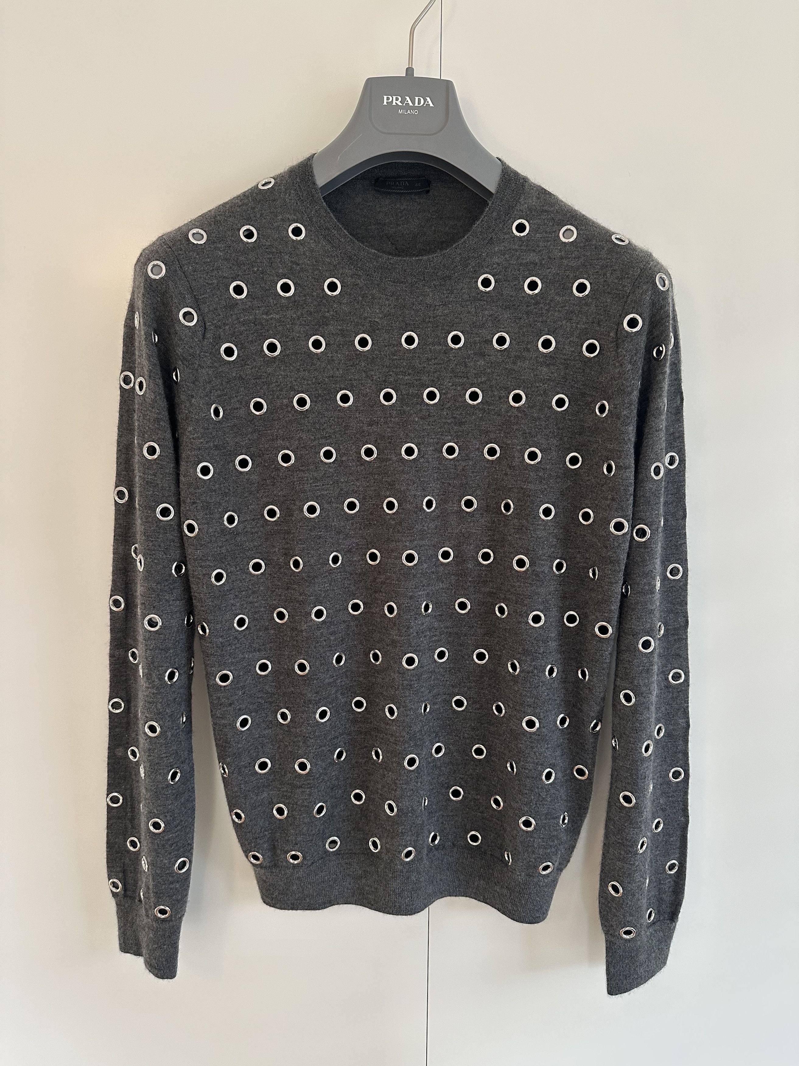 Prada × Raf Simons PRADA RUNWAY SWEATER SS24 Size US S / EU 44-46 / 1 - 2 Thumbnail