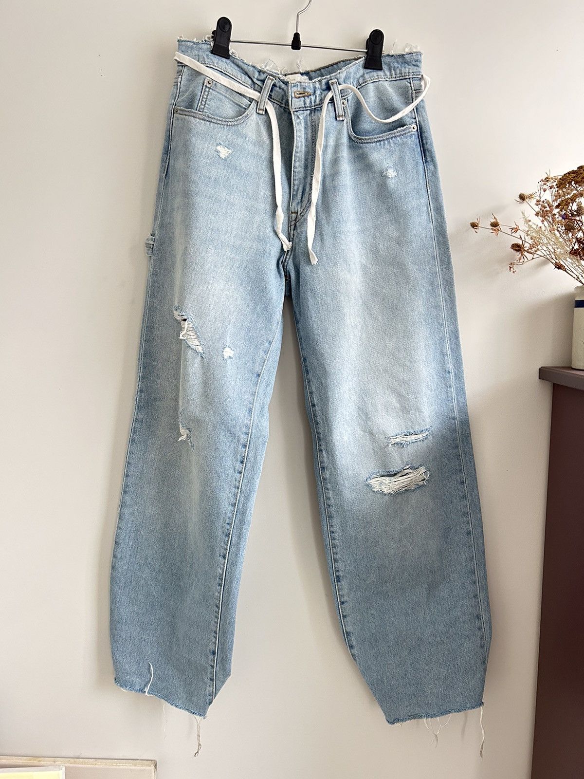 ERL ERL Baggy distressed skate denim Size US 32 / EU 48 - 1 Thumbnail
