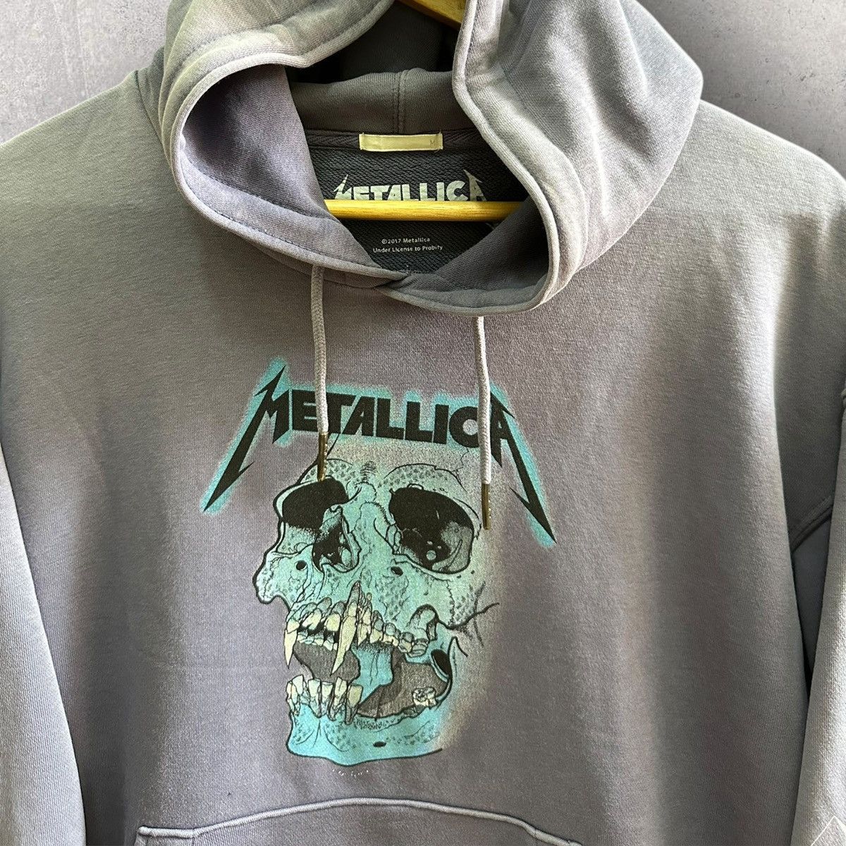 Band Tees × Metallica × Vintage Vintage Metallica Push head 2017 Hoodie Size US M / EU 48-50 / 2 - 3 Thumbnail