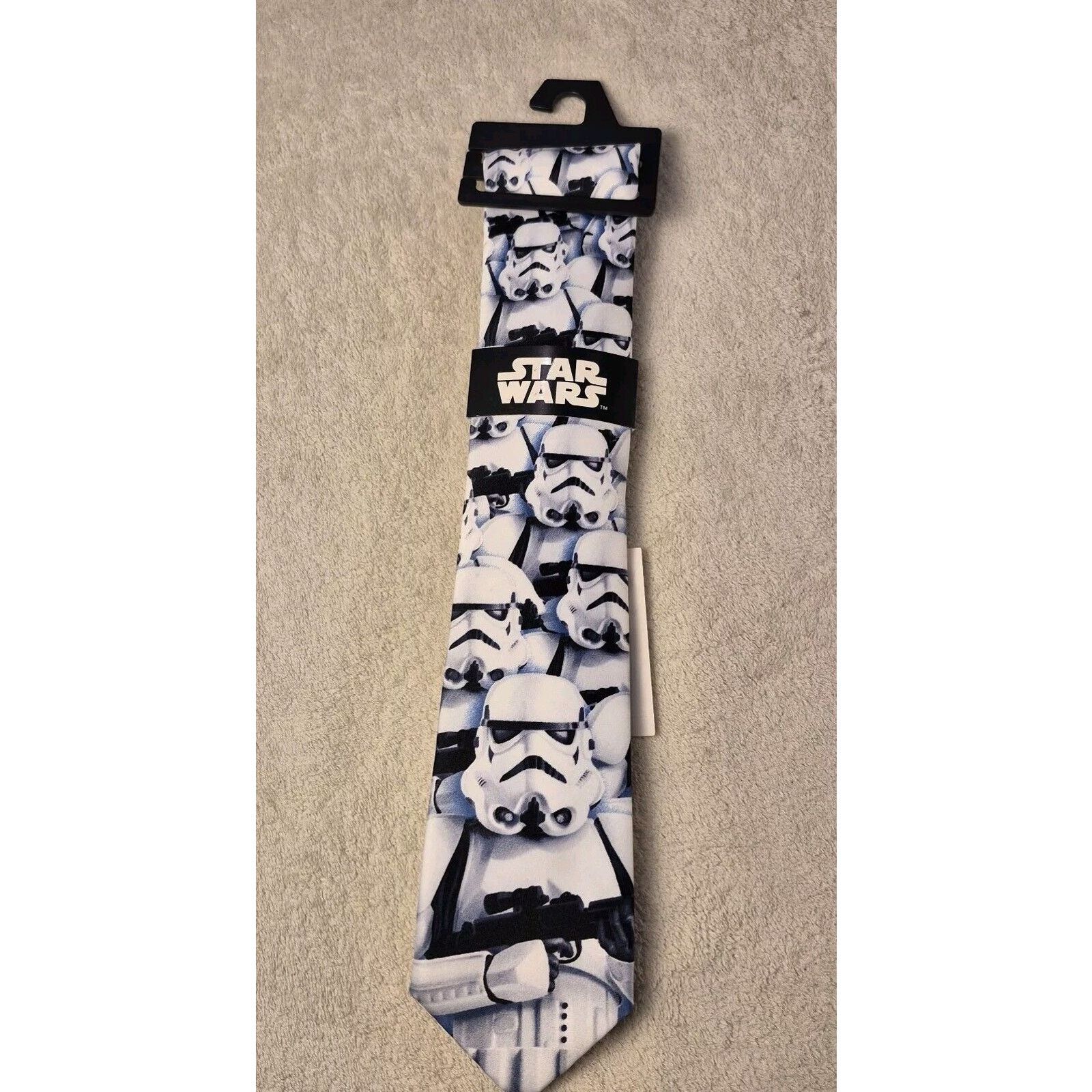 Star Wars STAR WARS MEN’S NECKTIE STORM TROOPERS SILK - NWT Size ONE SIZE - 2 Thumbnail