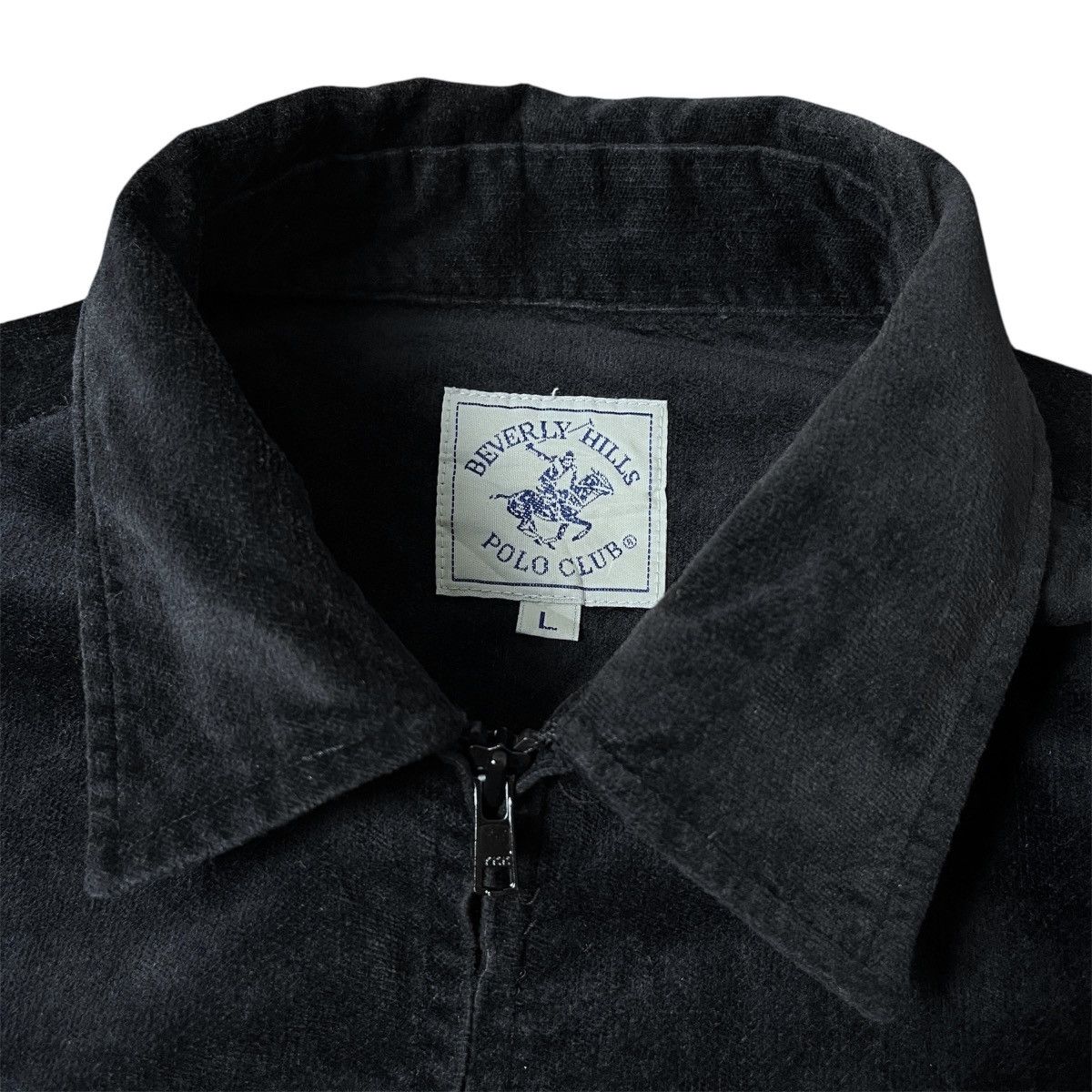 Beverly Hills Polo Club Beverly Hills Polo Club Suede Zip Jacket Size US L / EU 52-54 / 3 - 4 Thumbnail