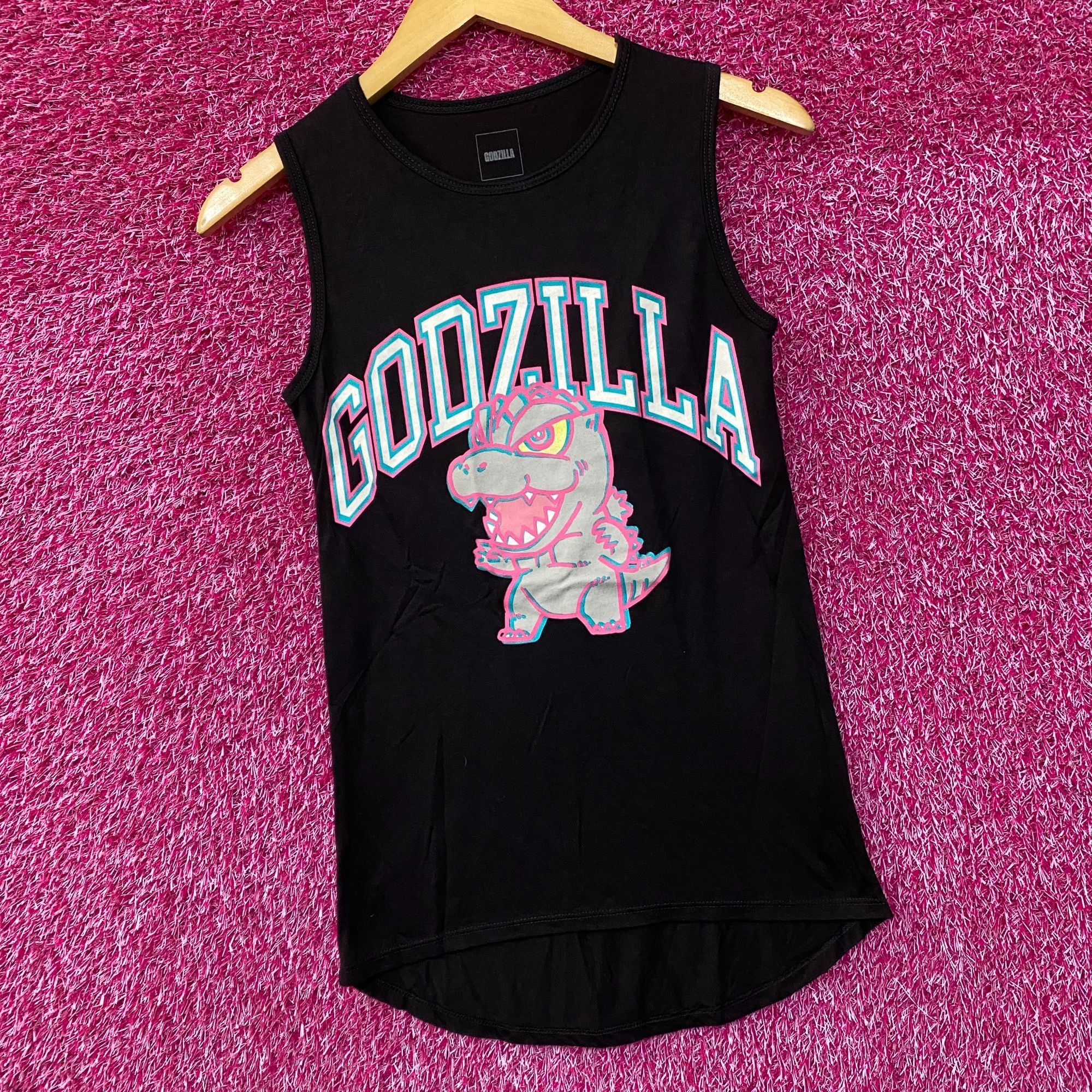 Other Chibi Godzilla Kawaii Graphic Design Tank Top Small Size US S / EU 44-46 / 1 - 3 Thumbnail