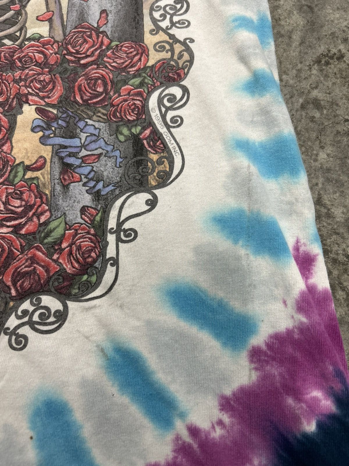 Vintage Vintage 00s Grateful Dead tie dye t shirt Size US M / EU 48-50 / 2 - 5 Thumbnail