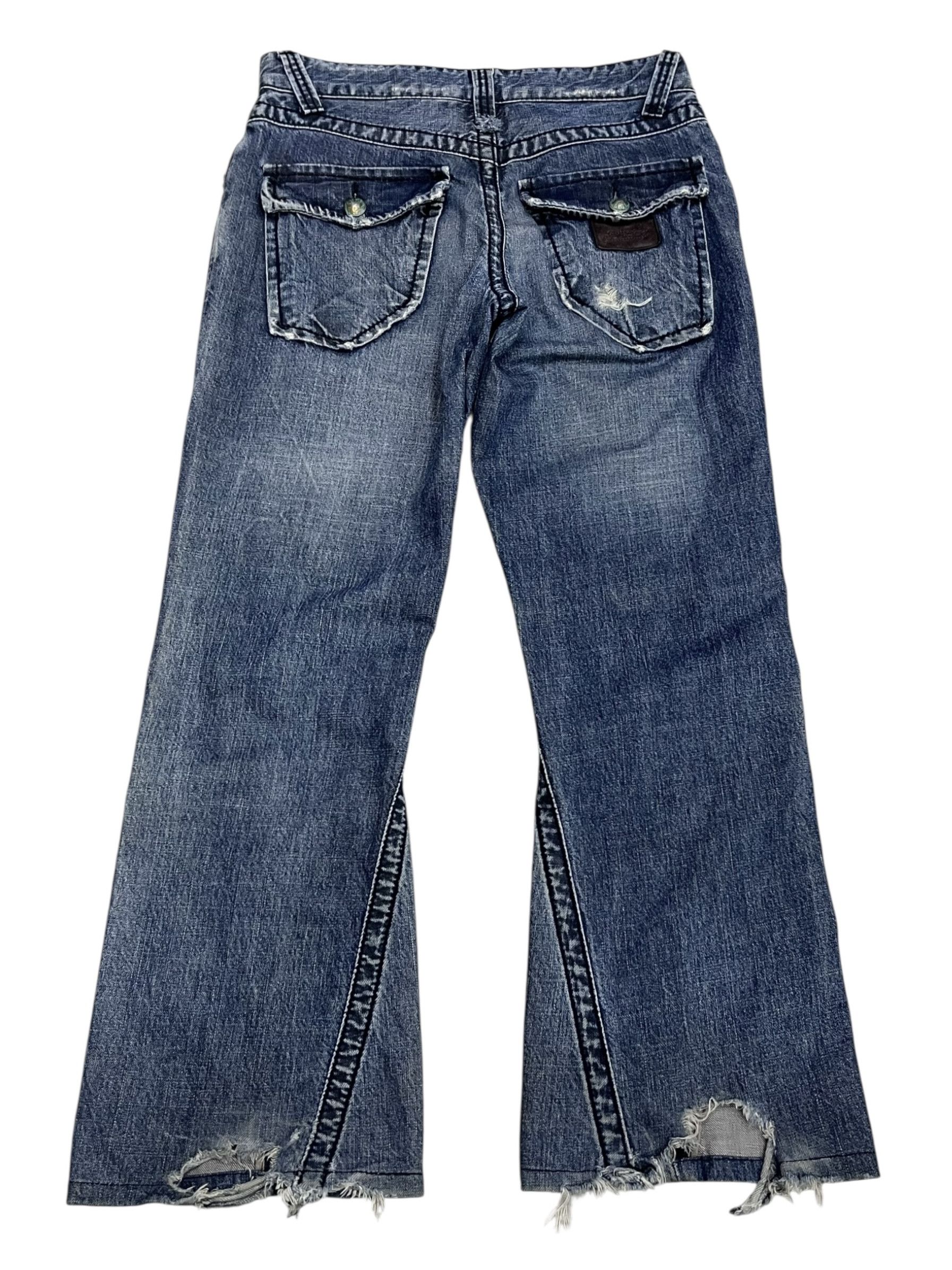 Stitch's Jeans STITCH'S NEBRASKA DISTRESSED AUTHENTIC TAILORED DENIM FLARE Size US 31 - 1 Thumbnail