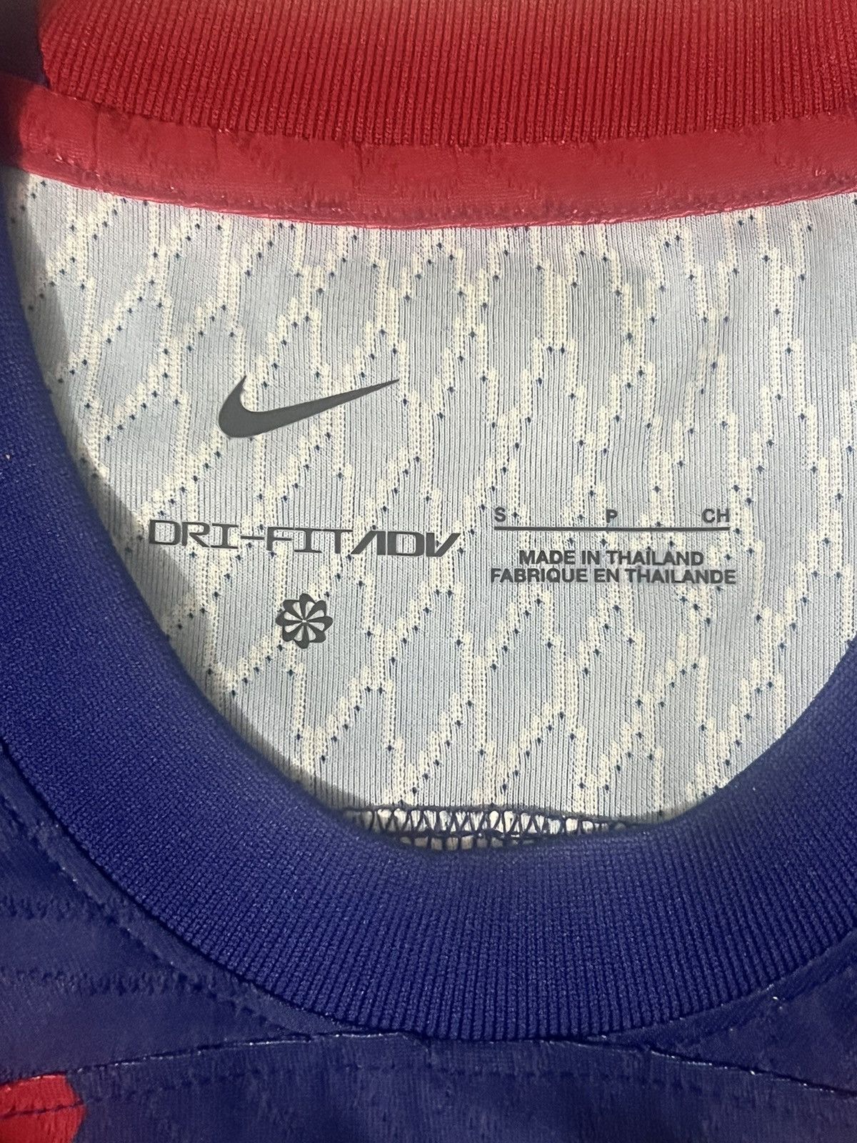 Nike FC Barcelona 2023/24 Match Home Soccer Jersey(Sample Pair) Size US S / EU 44-46 / 1 - 8 Thumbnail