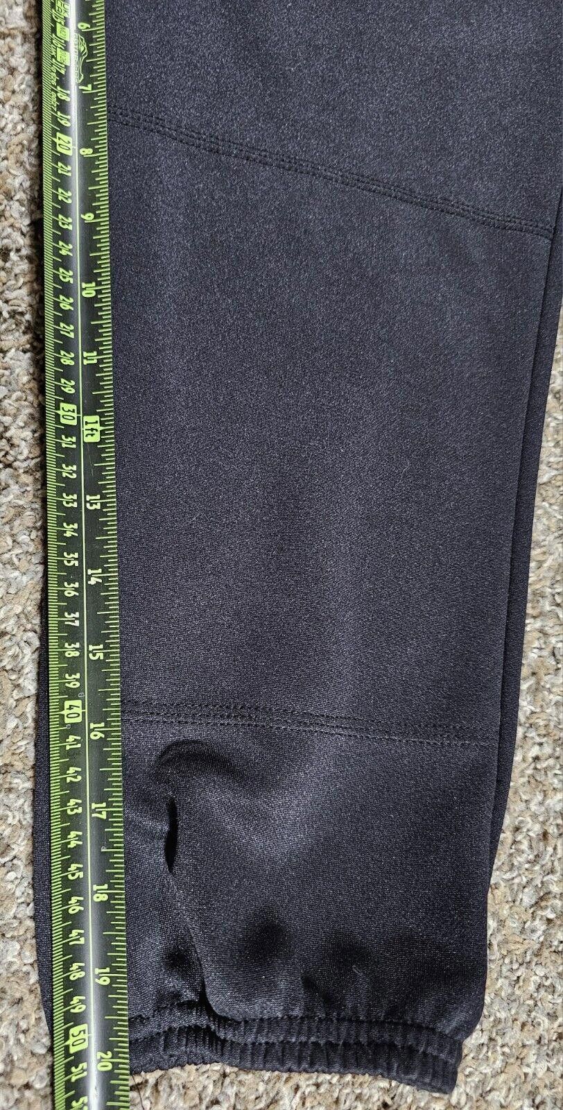 Adidas Adidas Climalite Traditional Baseball Softball Pants Black M Size ONE SIZE - 7 Thumbnail